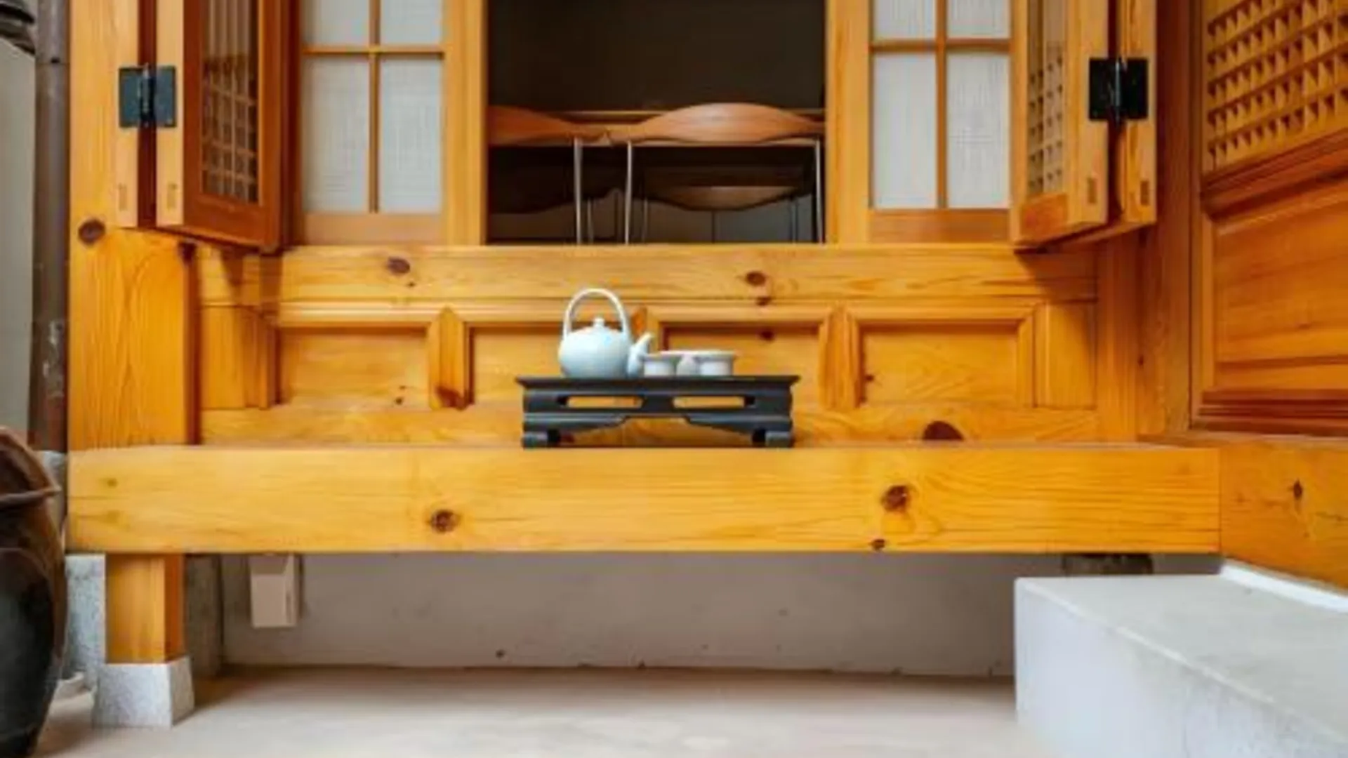 서울 Numaru Stay - Luxury Private Hanoks in Seochon, Seoul 4성급 호텔 레스토랑