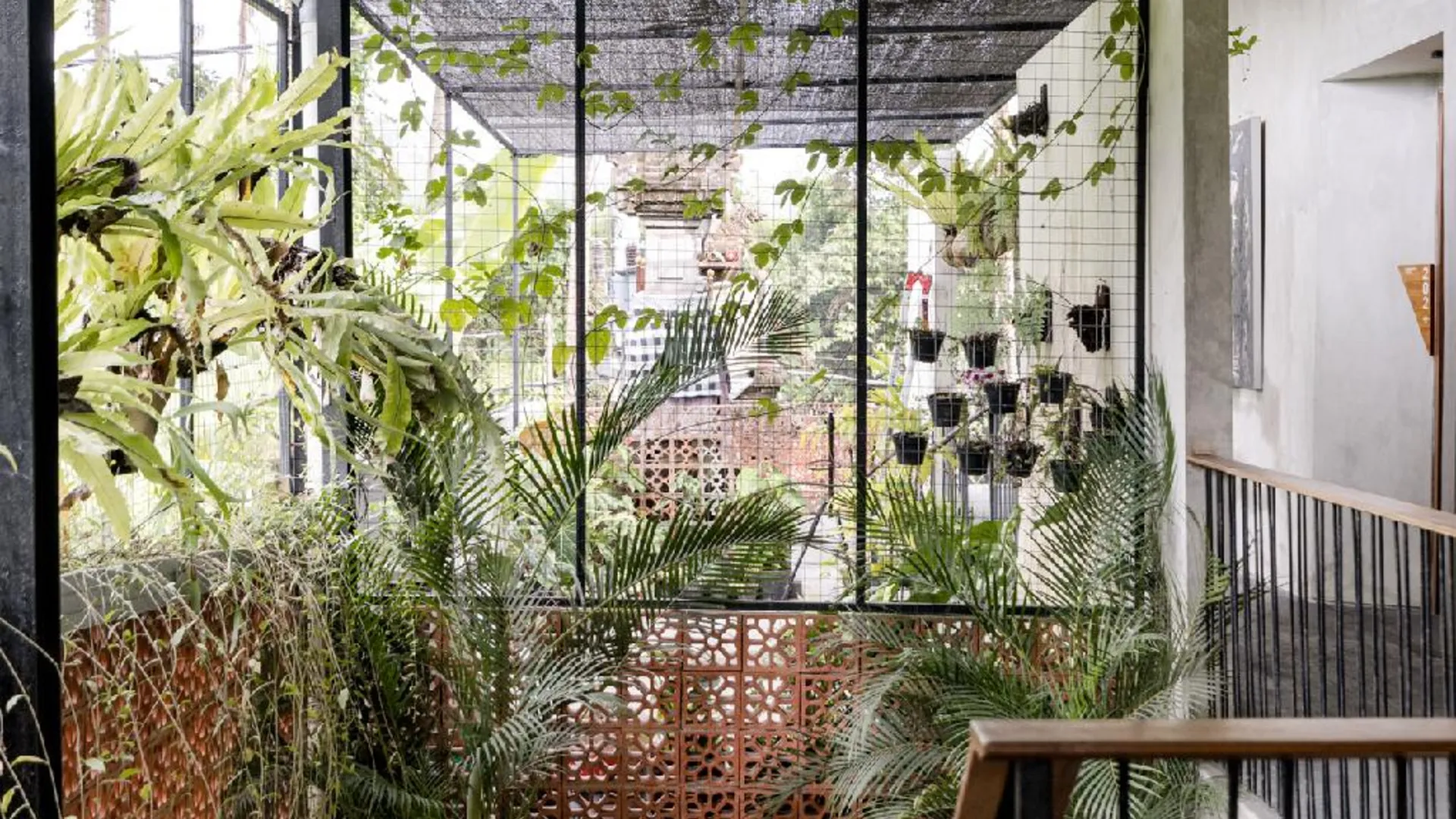 발리 칸다르파 우붓 3성급 호텔 전망