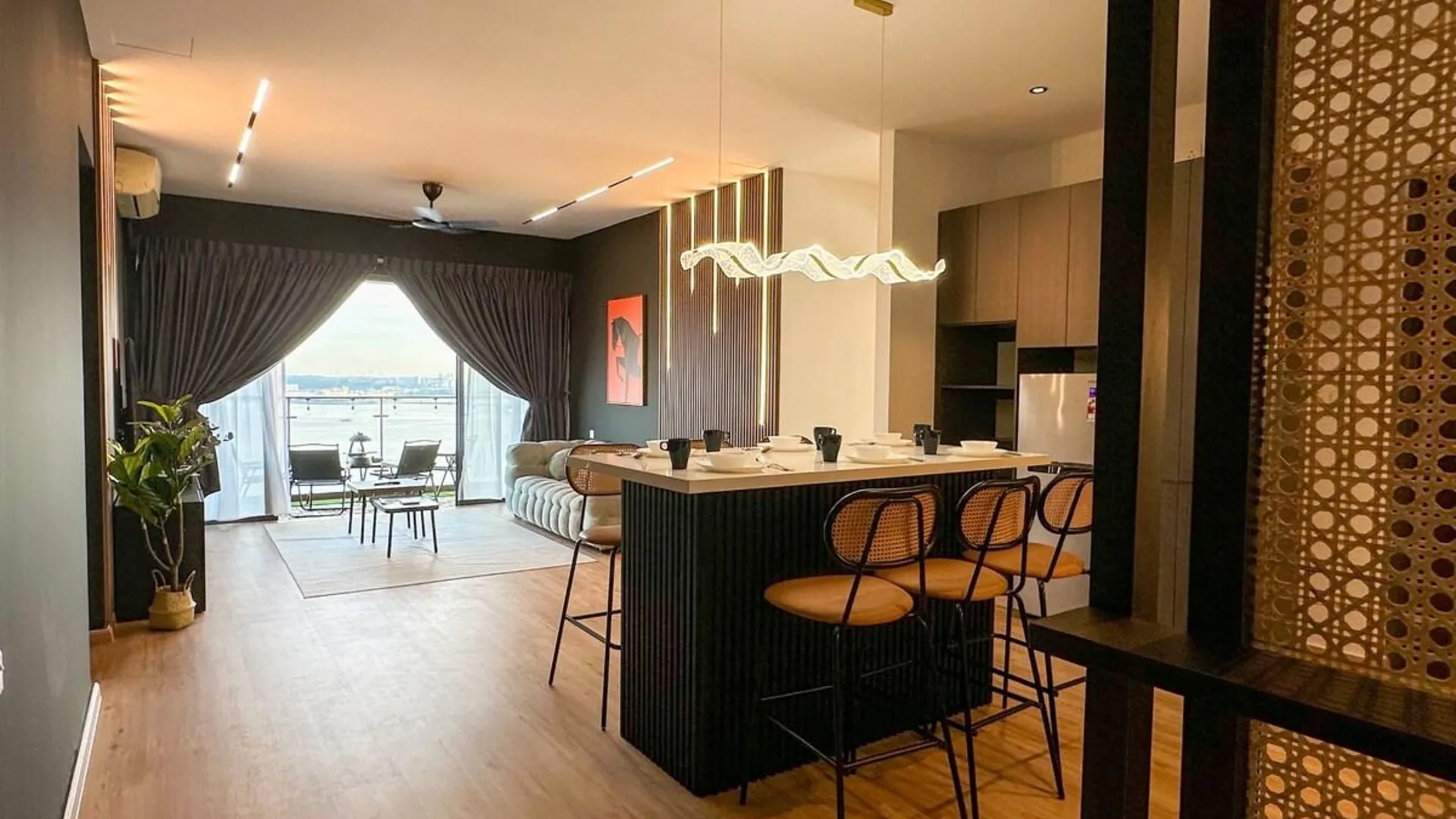 조호바루 / 조호르바루 【Private BBQ | Seaview | Bathtub】The Luxe Haven 4성급 싱글룸 수영장