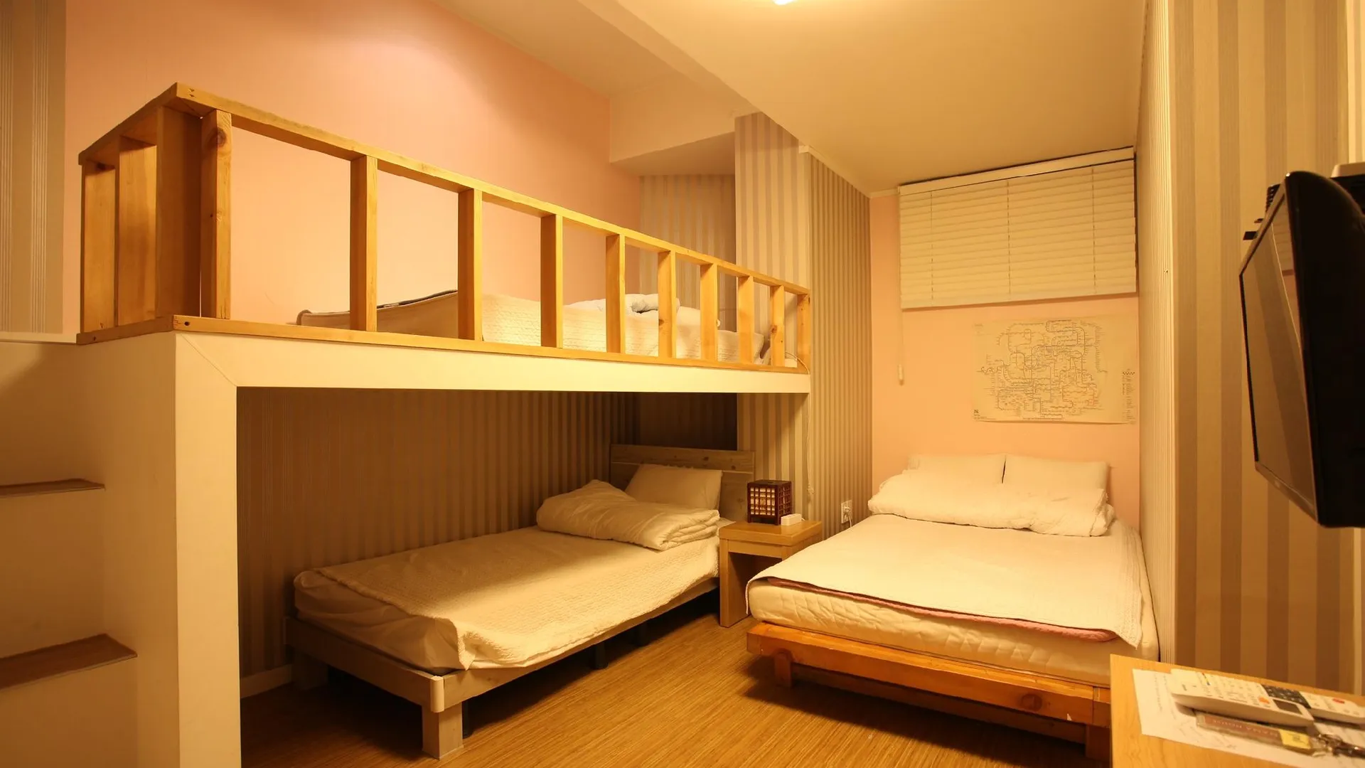 서울 마마 게스트하우스 명동 1성급 호텔 전망