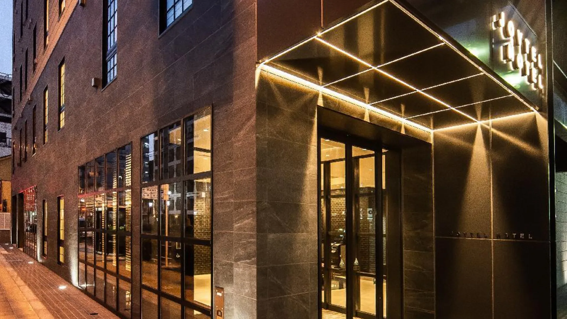 오사카 조이텔 호텔 오사카 신세카이 4성급 호텔 외관