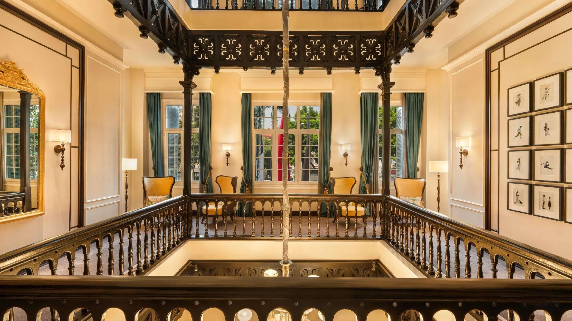 하노이 소피텔 레전드 메트로폴 하노이 호텔 5성급 호텔 로비