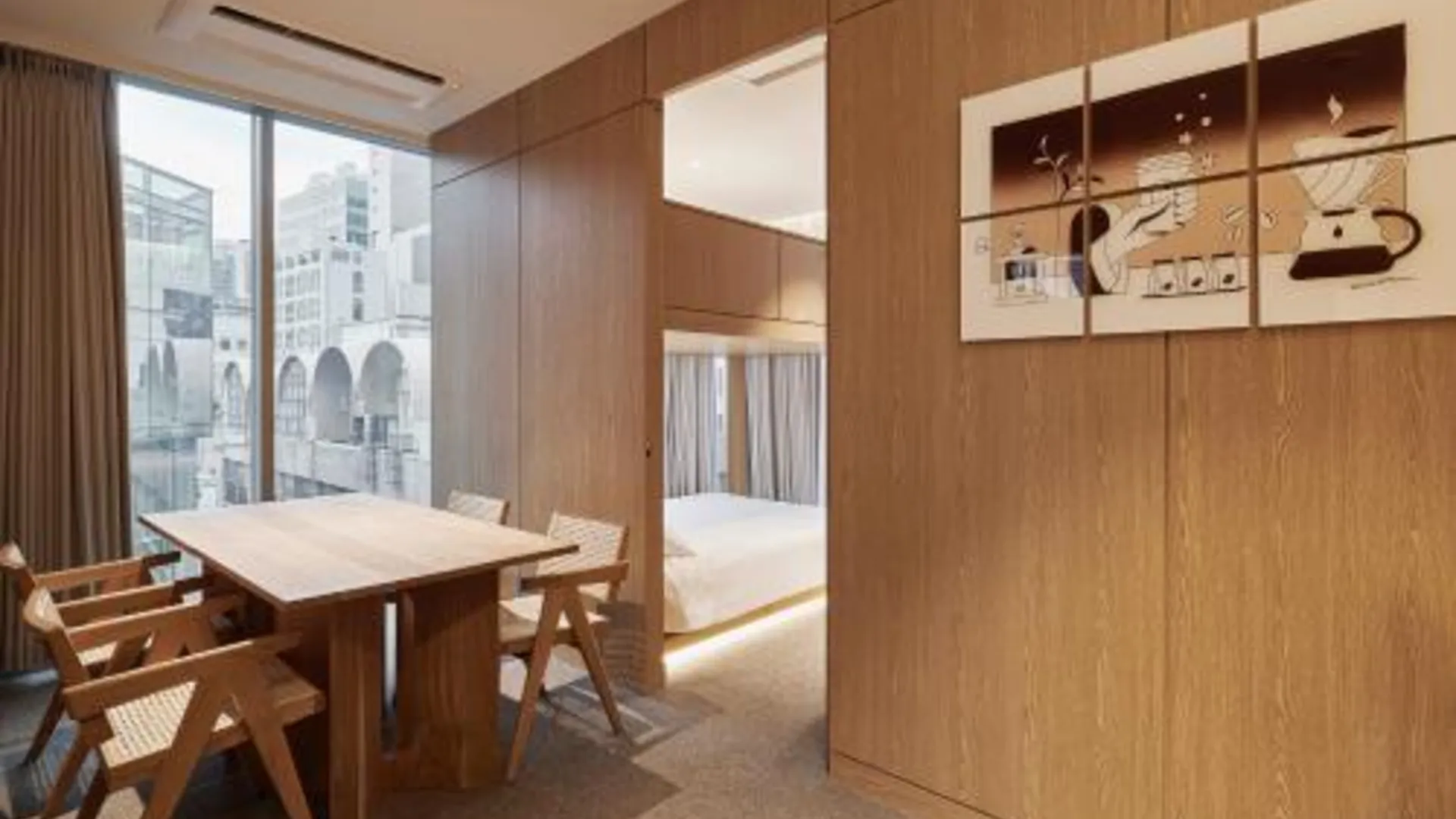 서울 호텔 드립앤드롭, 명동 3성급 호텔 로비