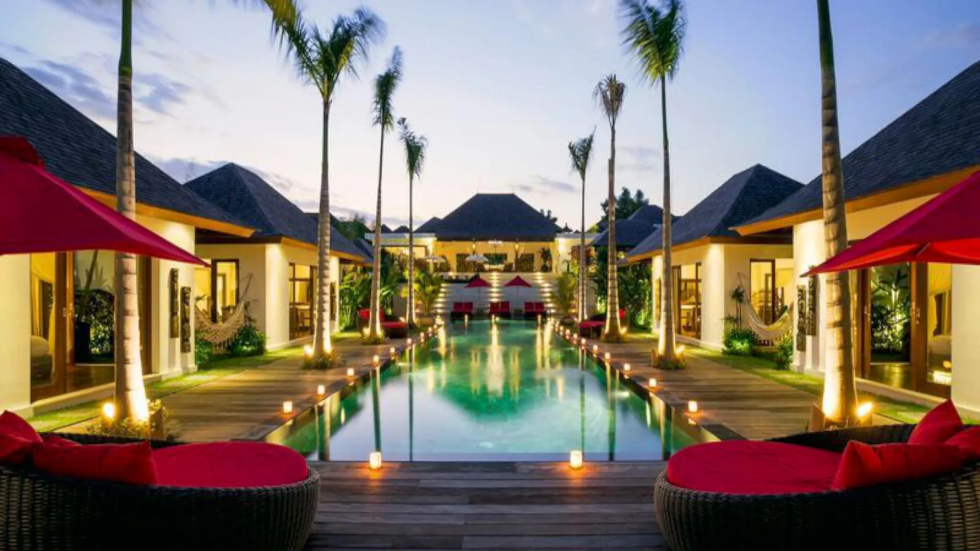 발리 나티 빌라 3성급 호텔 객실