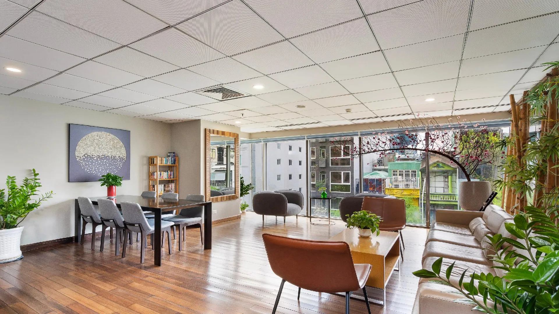 호치민 랑카스터 호치민 서비스드 아파트먼트 오피셜 4성급 호텔 레스토랑