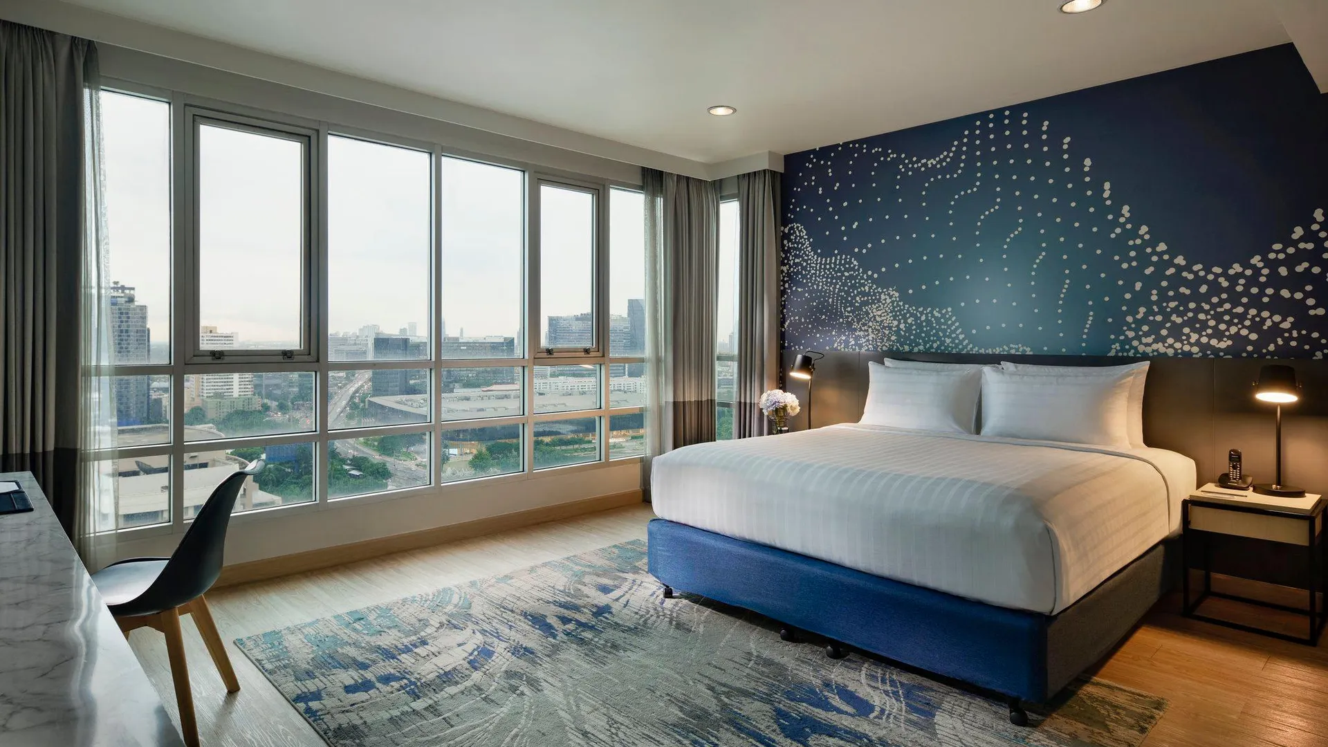 방콕 샤마 레이크뷰 아속 방콕 4성급 호텔 스위트룸