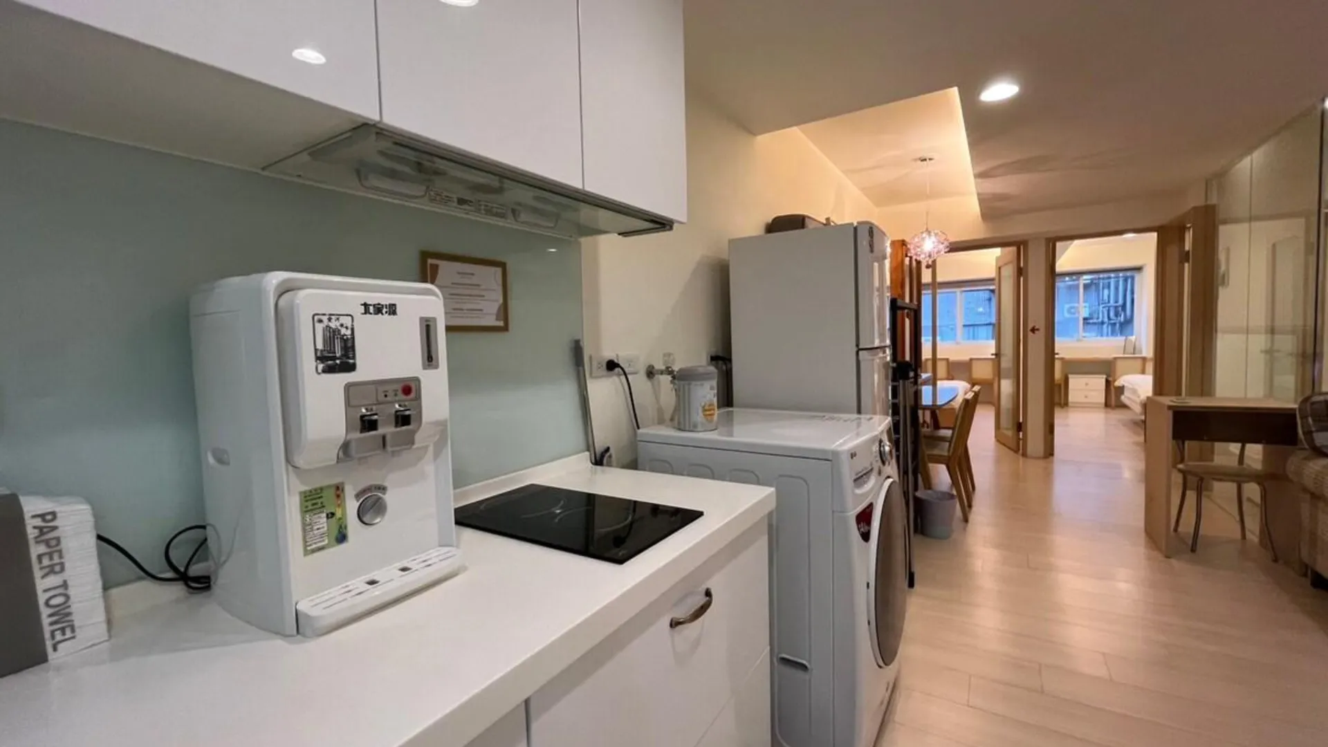 타이베이 타이베이 메인역의 아파트먼트 (110m², 침실 3개, 프라이빗 욕실 1개) 4성급 싱글룸 로비