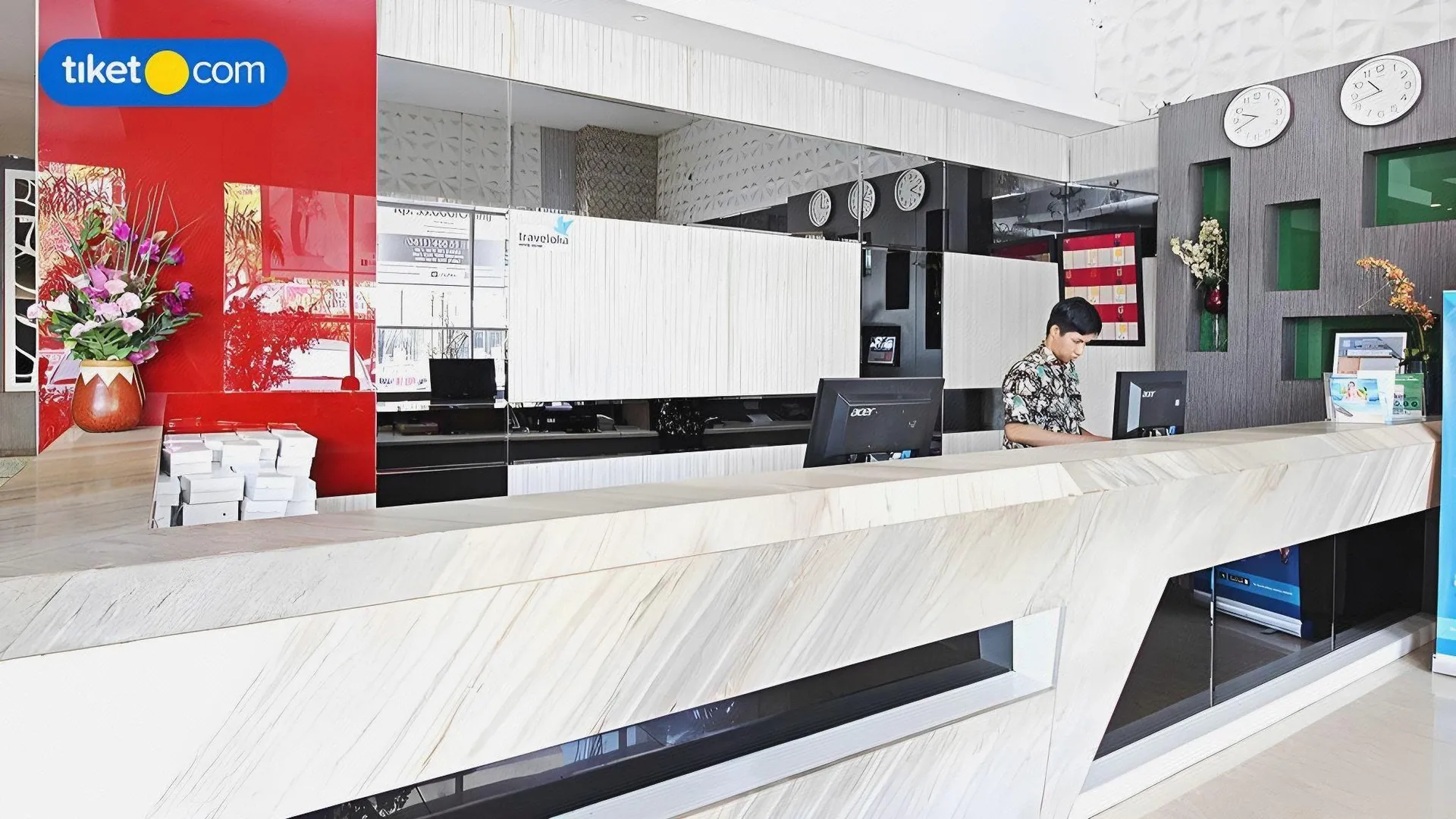 마카사르 그랜드 이마완 호텔 3성급 호텔 로비