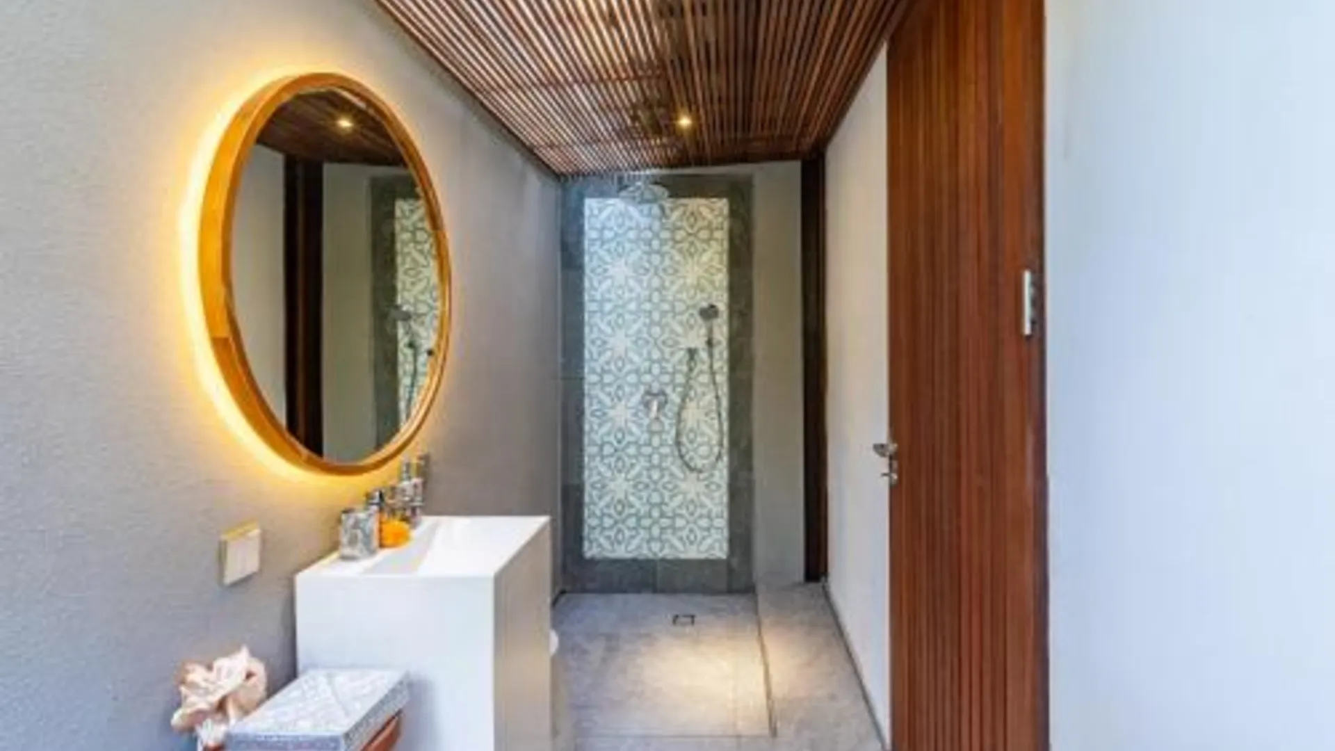 발리 The Peacock Room Ubud 호텔 전망