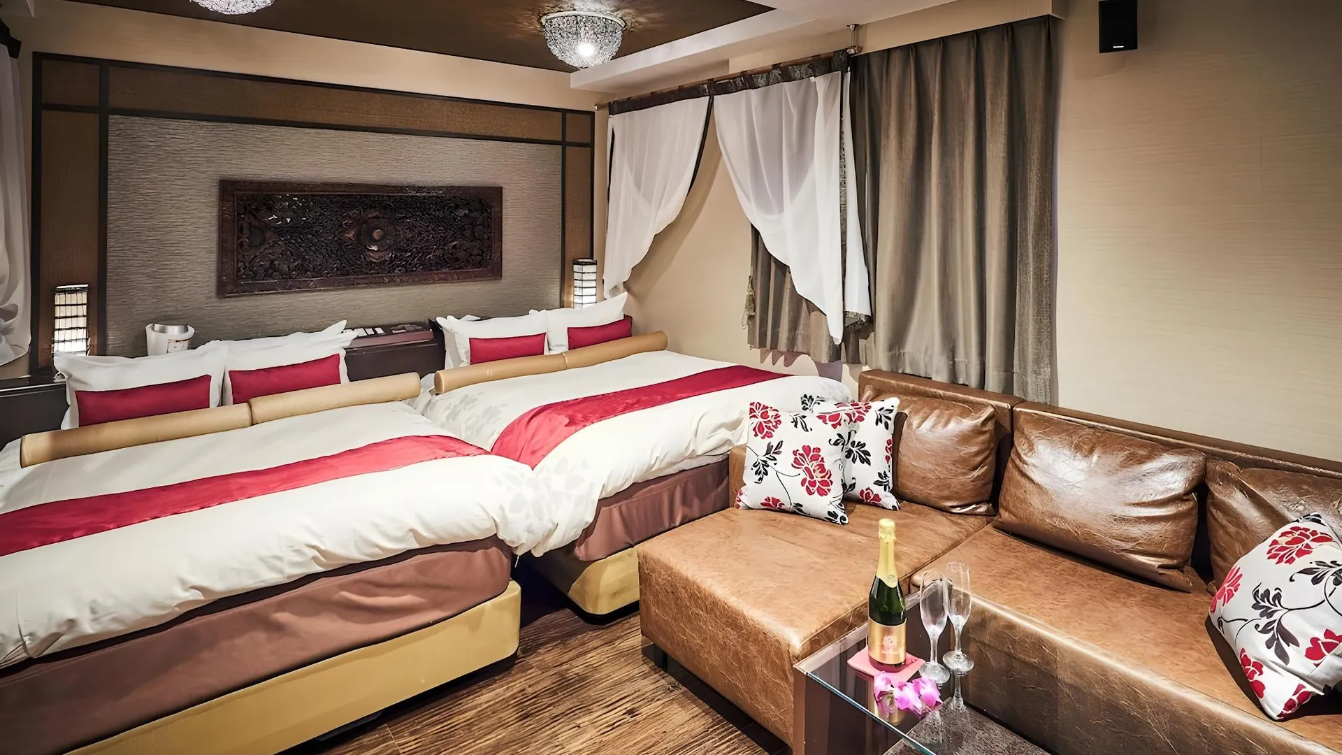 오사카 호텔 K6 오사카 난바 3성급 호텔 스위트룸