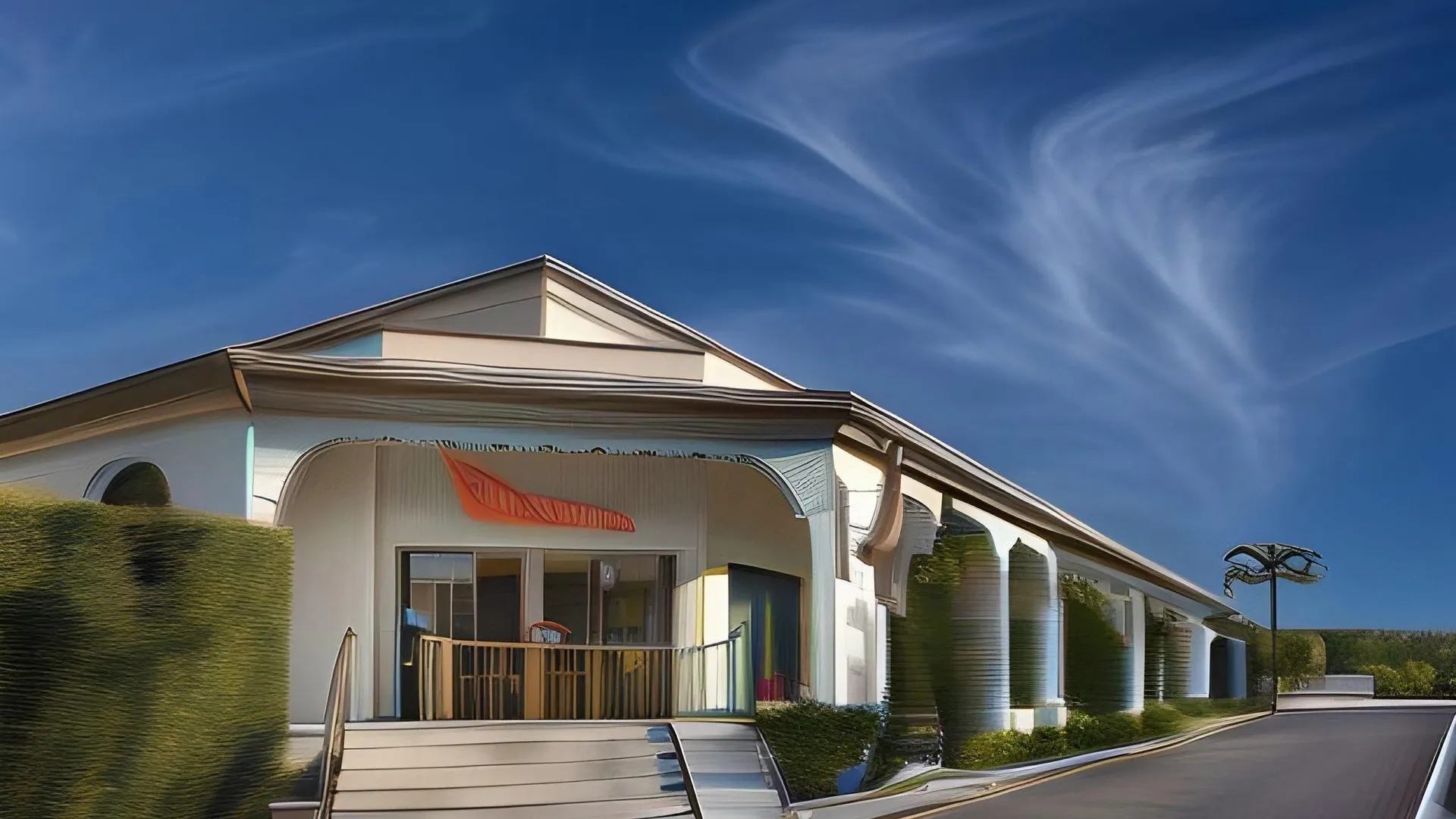 알만실 The Magnolia Hotel 4성급 호텔 전망