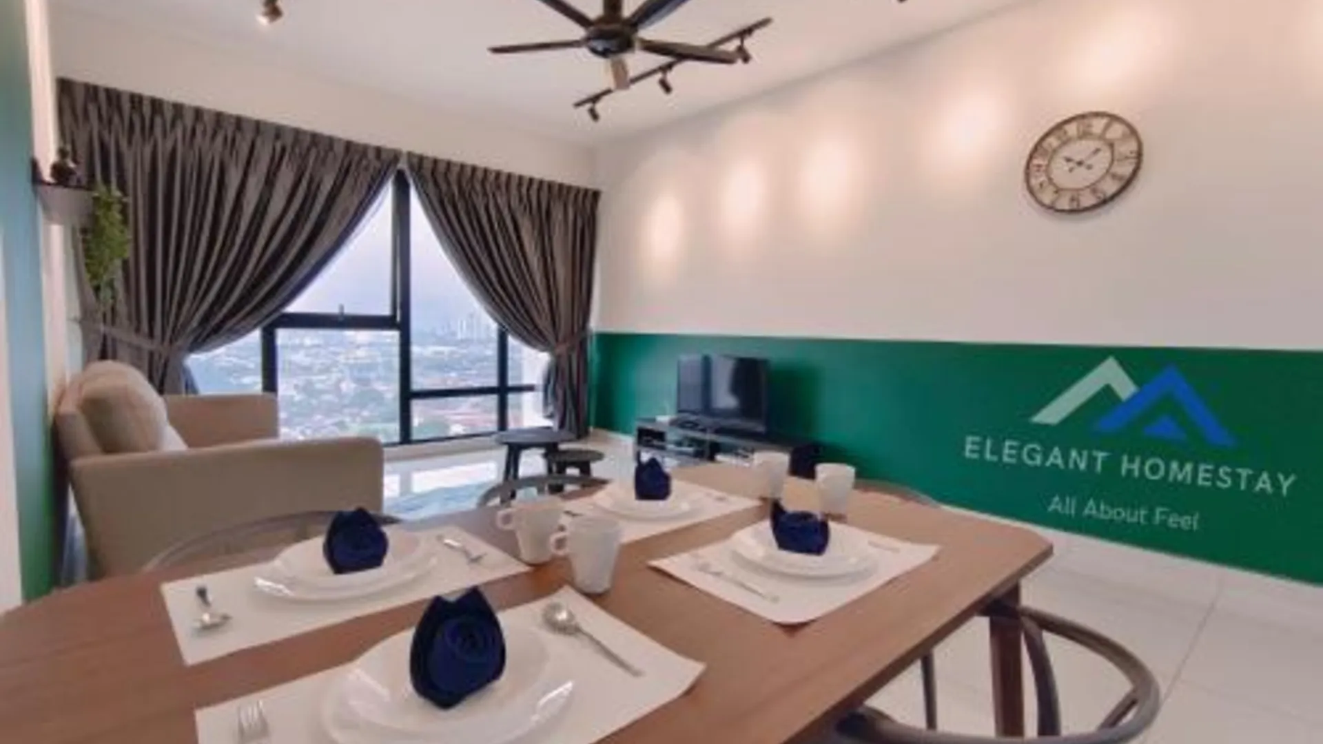 조호바루 / 조호르바루 수투랑바루의 아파트먼트 (91m², 침실 2개, 프라이빗 욕실 2개) 4성급 게스트하우스 전망