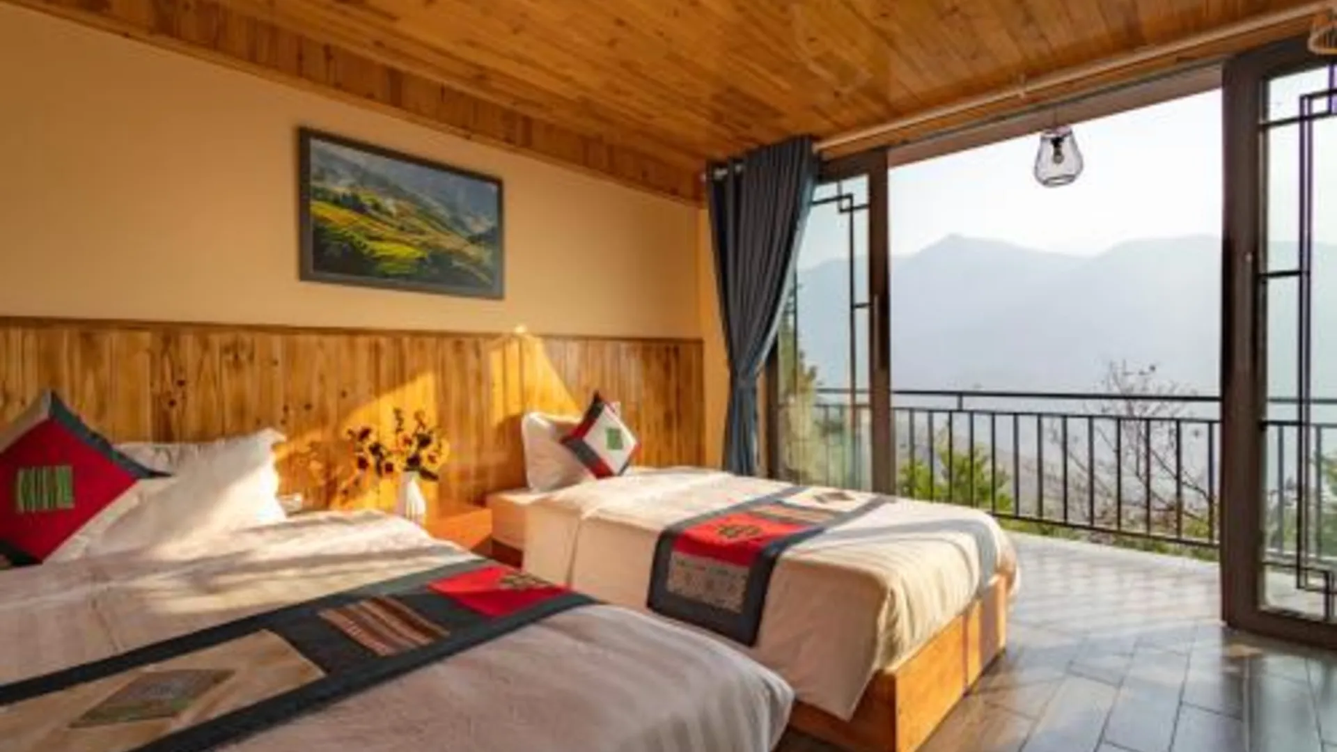 사파 무옹 호아 힐사이드 홈스테이 4성급 게스트하우스 스위트룸