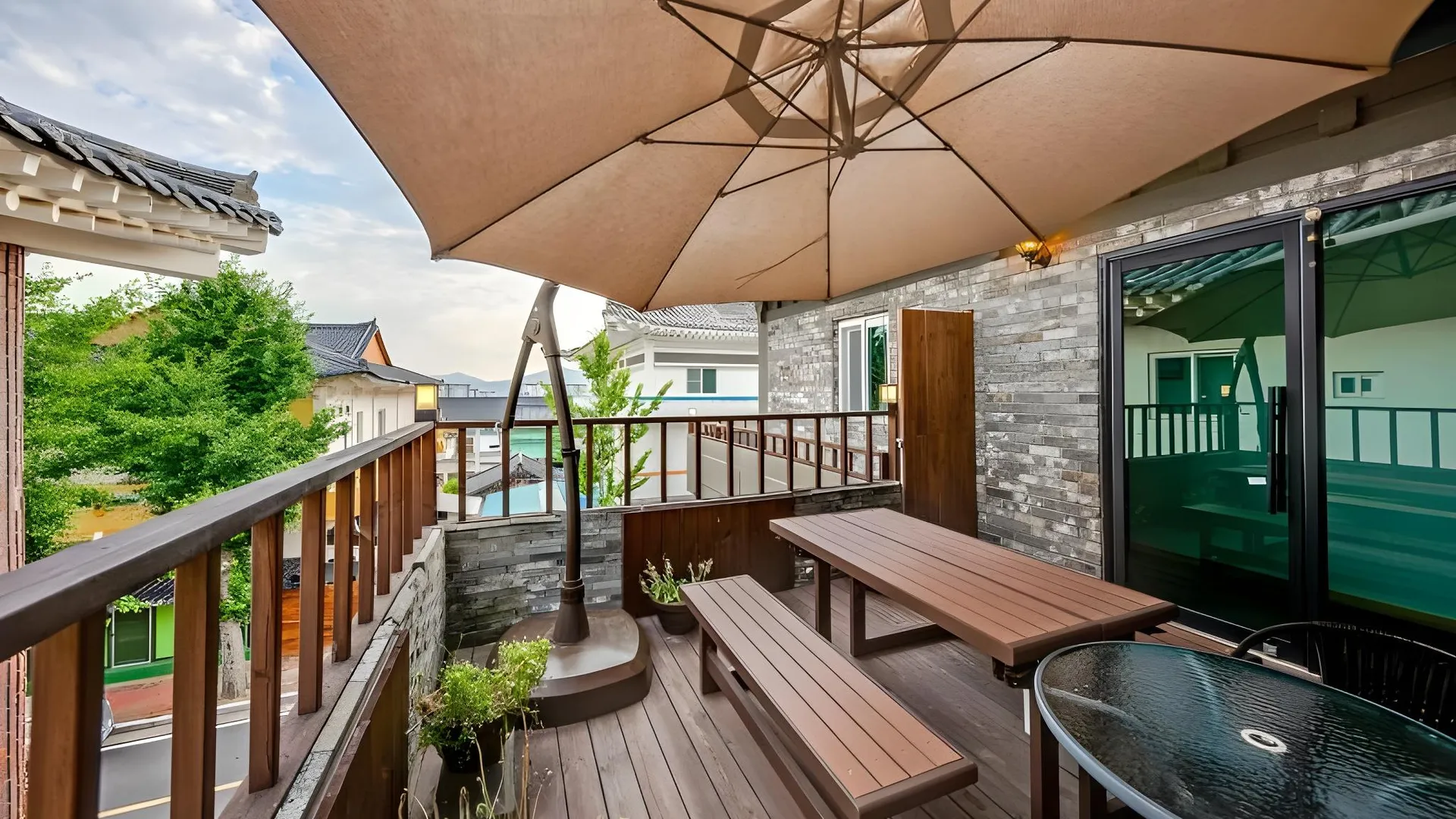 경주 경주 쁘띠하우스더궁펜션 2성급 게스트하우스 레스토랑