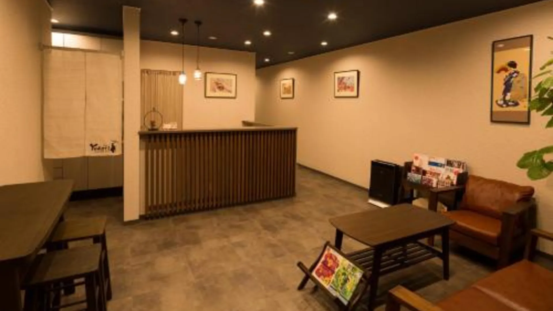 교토 유카리 교토 2성급 호텔 로비