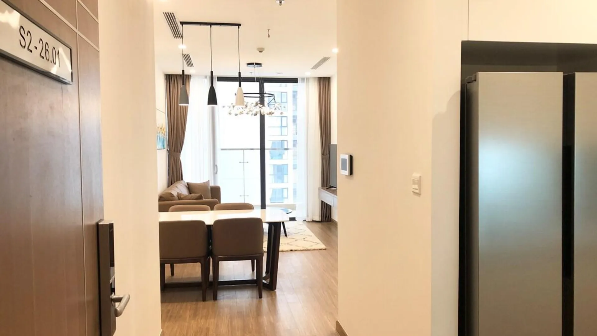 하노이 미딘의 아파트먼트 (75m², 침실 2개, 프라이빗 욕실 2개) 5성급 싱글룸 외관