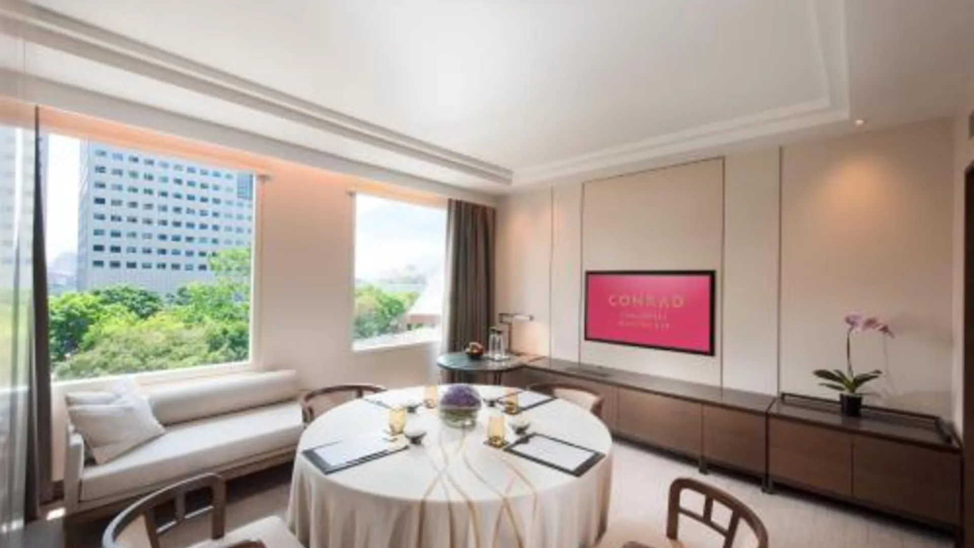 싱가포르 콘래드 싱가포르 마리나 베이 5성급 호텔 레스토랑