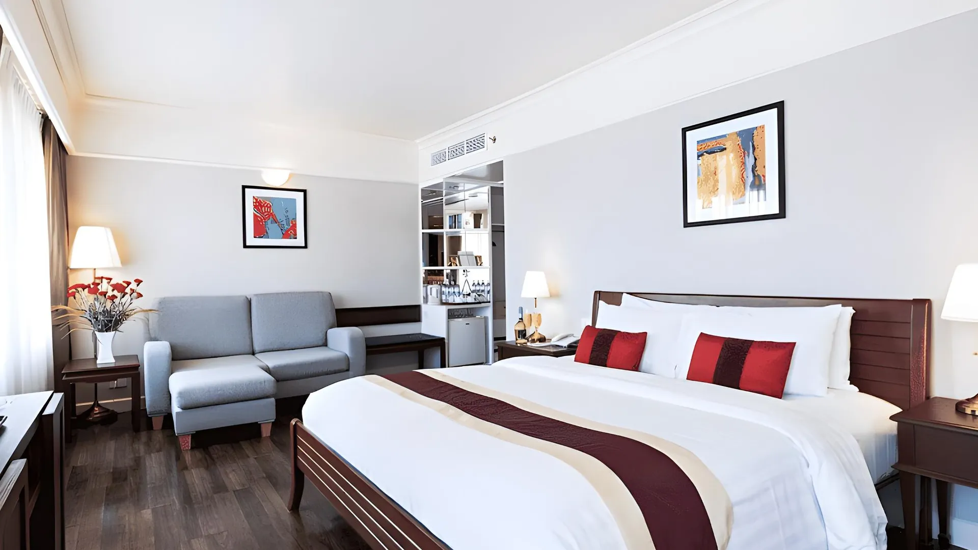 방콕 르 시암 호텔 실롬 방콕 바이 PCL 4성급 호텔 스위트룸