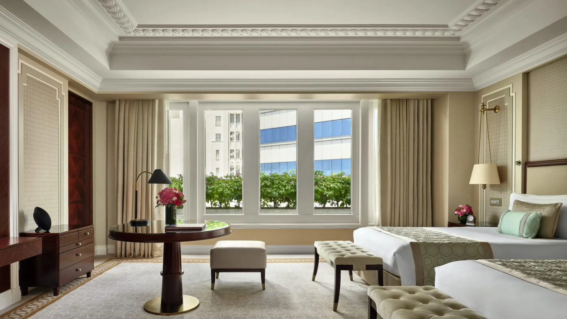 싱가포르 더 풀러턴 호텔 5성급 호텔 스위트룸