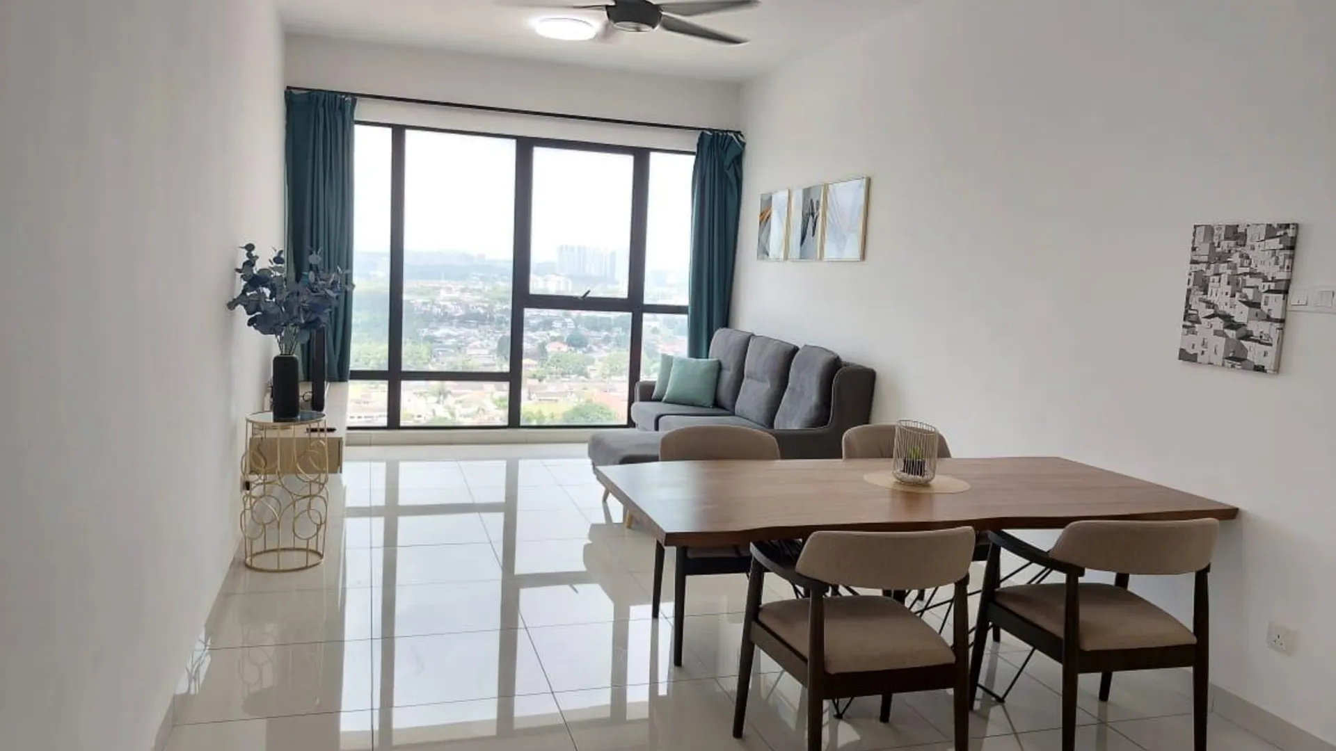 조호바루 / 조호르바루 수투랑바루의 아파트먼트 (84m², 침실 2개, 프라이빗 욕실 2개) 3성급 싱글룸 객실