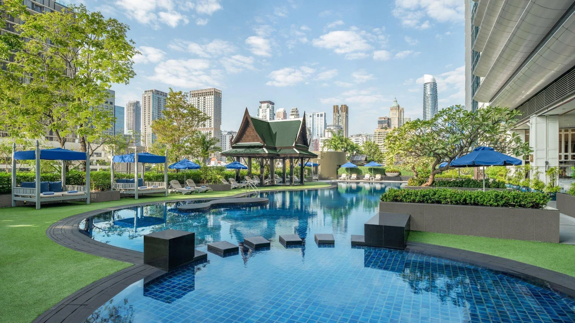 방콕 더 아테네 호텔 럭셔리 컬렉션 방콕 5성급 호텔 객실