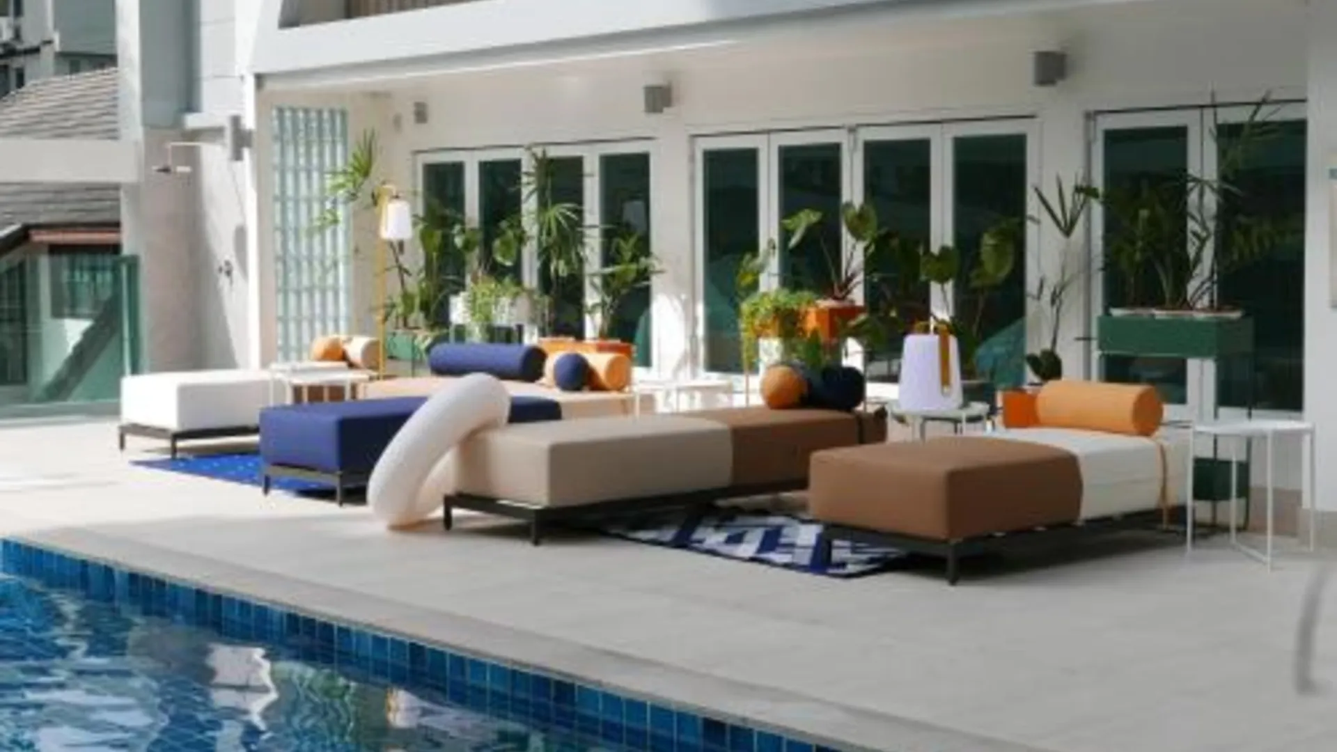 방콕 르 타다 레지던스 3성급 호텔 스위트룸