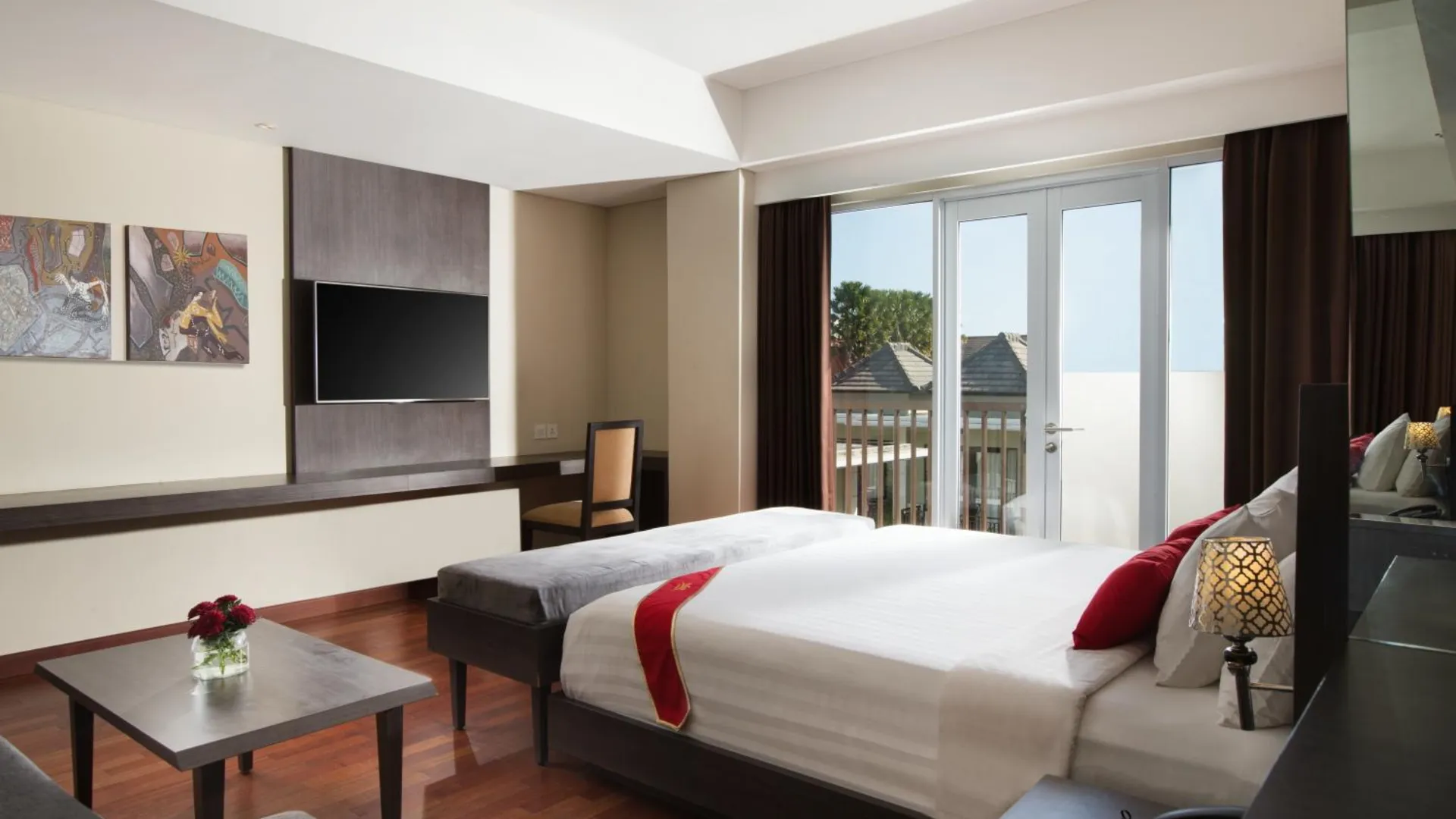 발리 브리츠 호텔 레기안 4성급 호텔 스위트룸