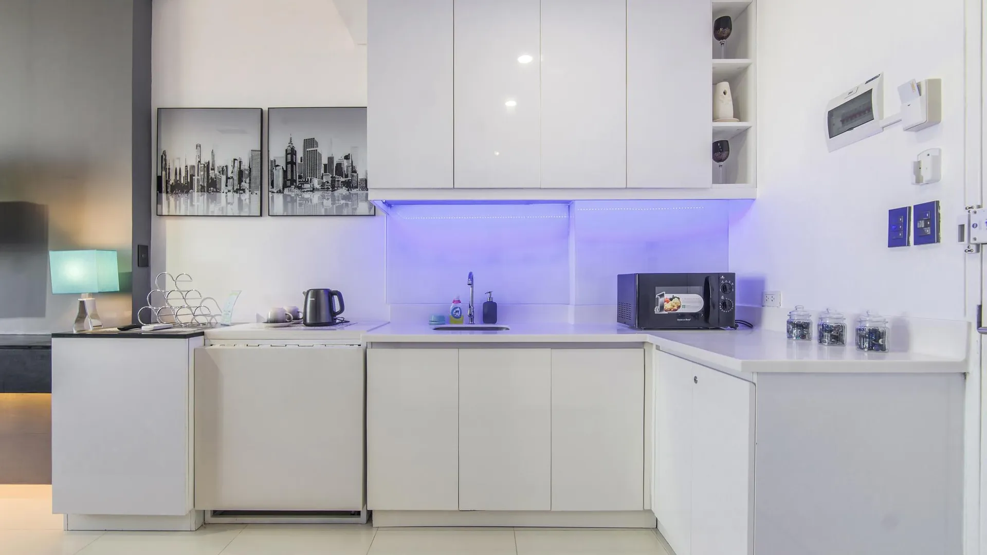 세부 세부 시티의 스튜디오 아파트먼트 (25m², 프라이빗 욕실 1개) 4성급 싱글룸 레스토랑