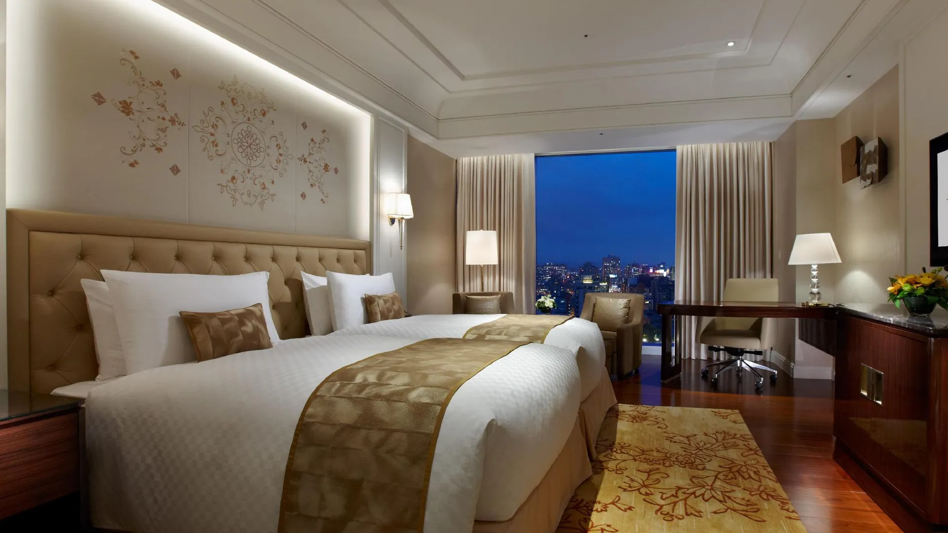 타이베이 더 오쿠라 프리스티지 타이베이 호텔 5성급 호텔 전망