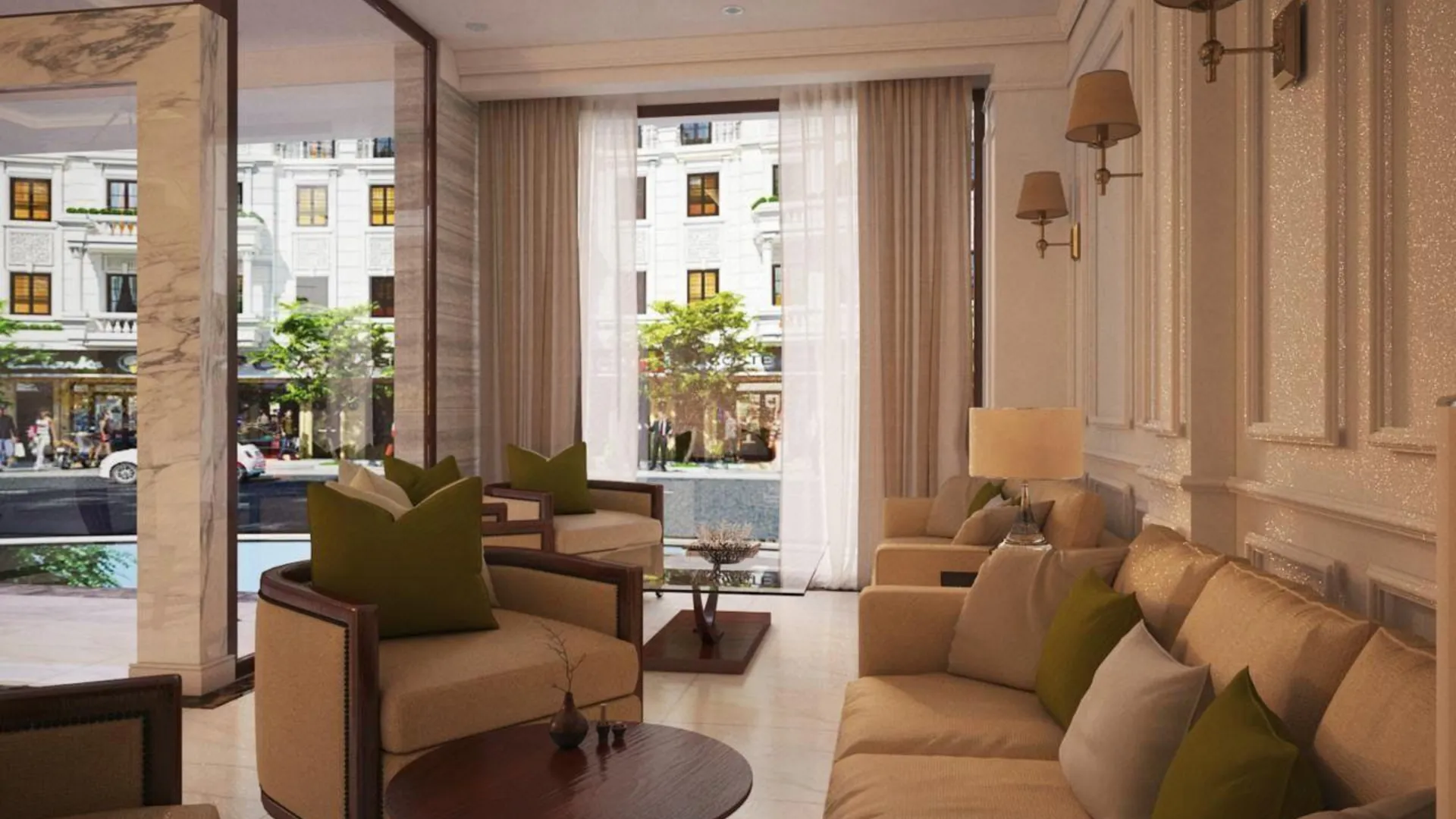 하노이 코니퍼 그랜드 호텔 4성급 호텔 로비