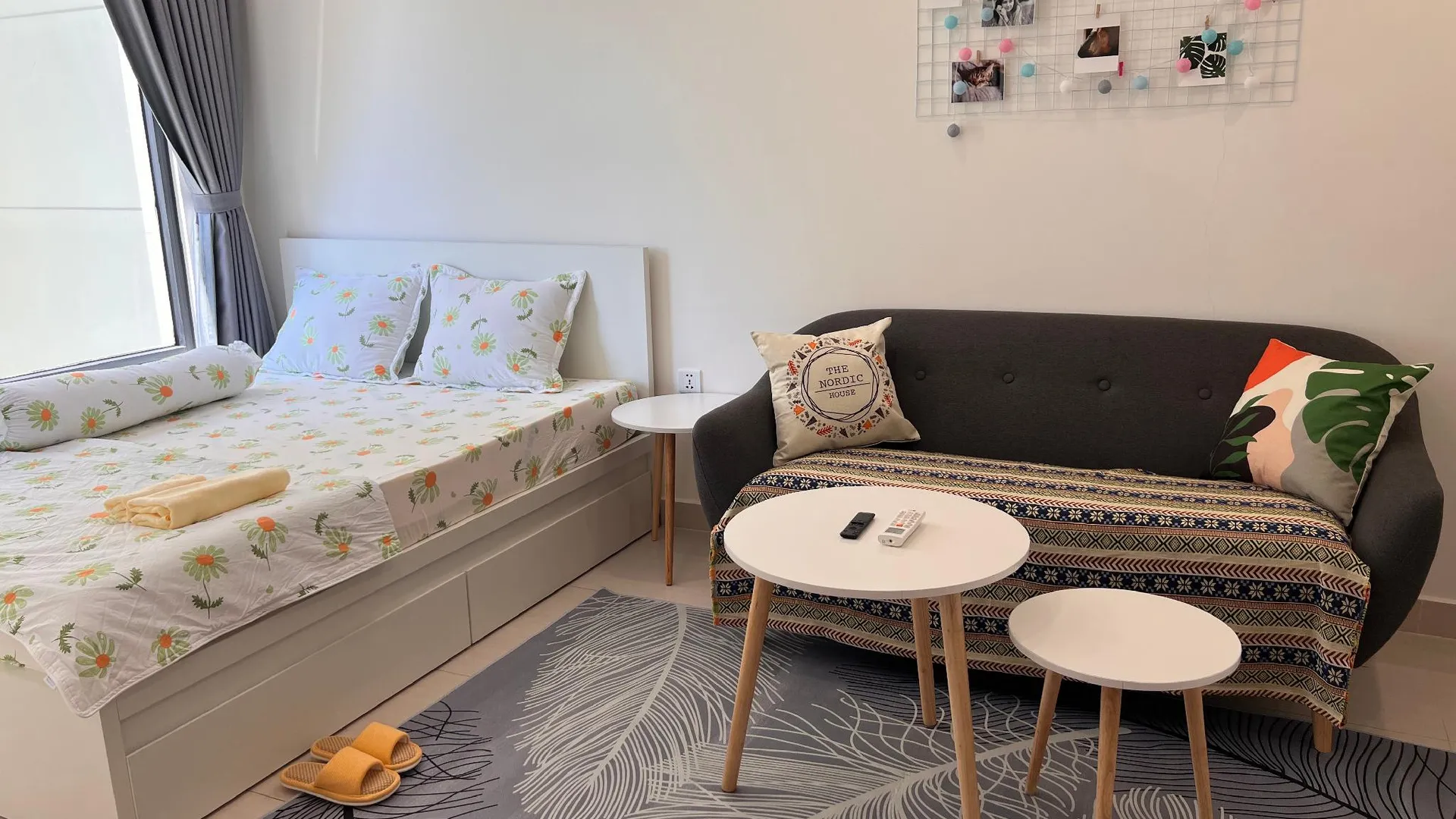 호치민 9군의 프라이빗 하우스 (35m², 침실 1개, 프라이빗 욕실 1개) 4성급 게스트하우스 객실