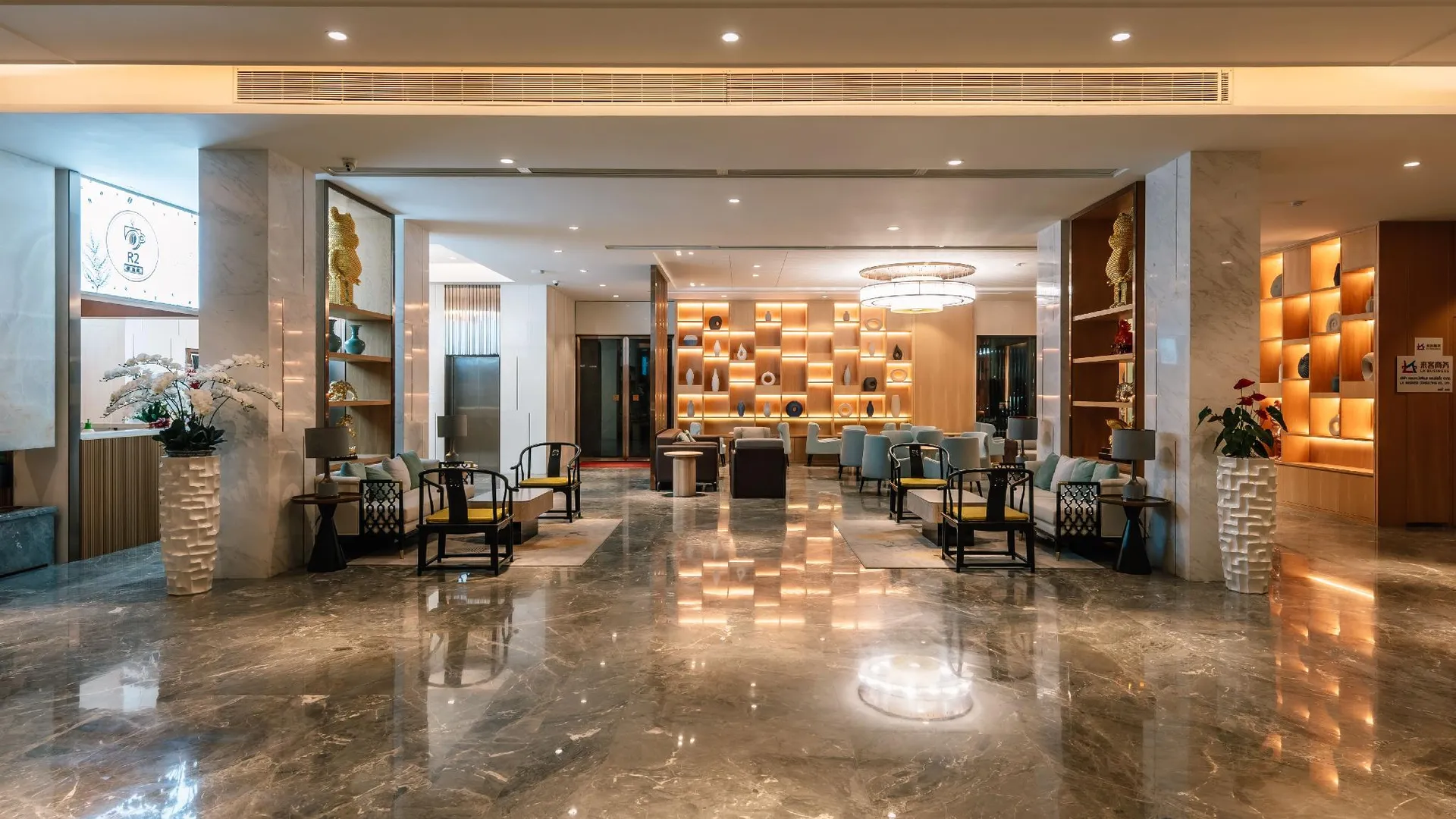 방콕 라이케 호텔 4성급 호텔 로비