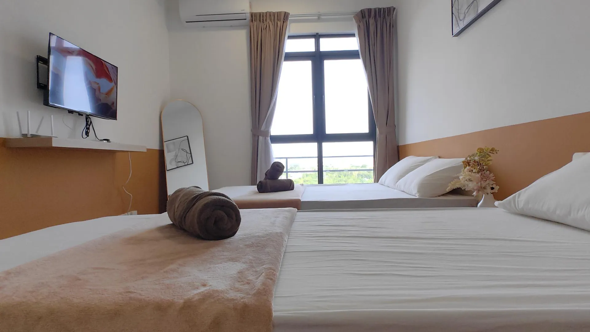 코타키나발루 크파얀의 아파트먼트 (28m², 침실 1개, 프라이빗 욕실 1개) 3성급 싱글룸 스위트룸