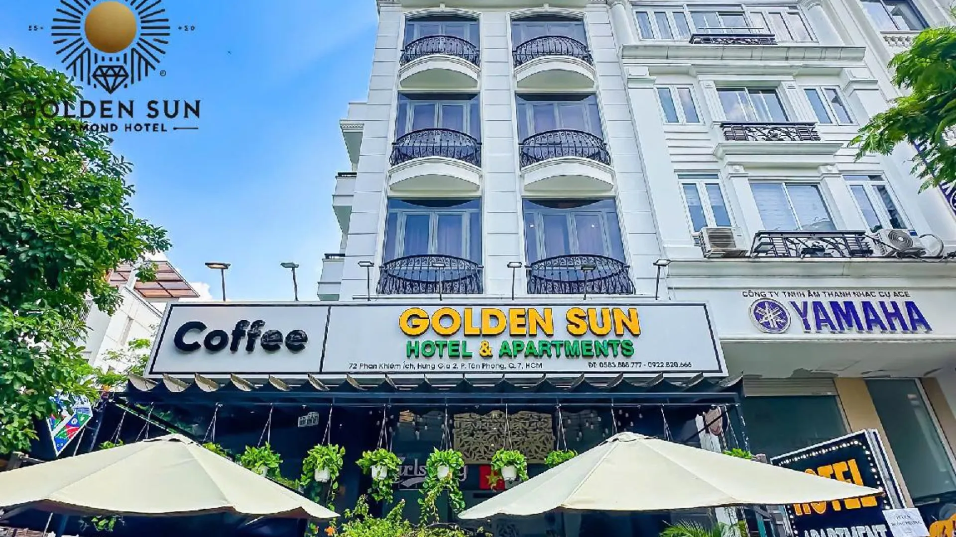 호치민 골든 선 호텔 아파트먼츠 4성급 게스트하우스 객실