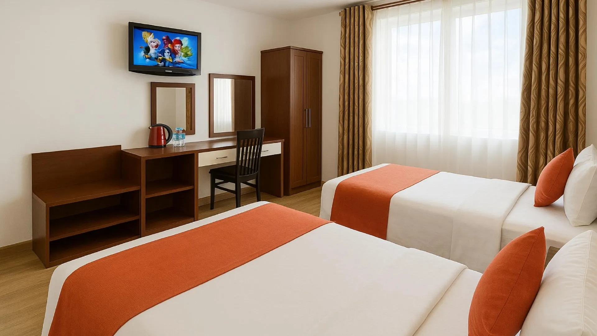 호치민 S79 크라운 부이비엔 2성급 호텔 전망