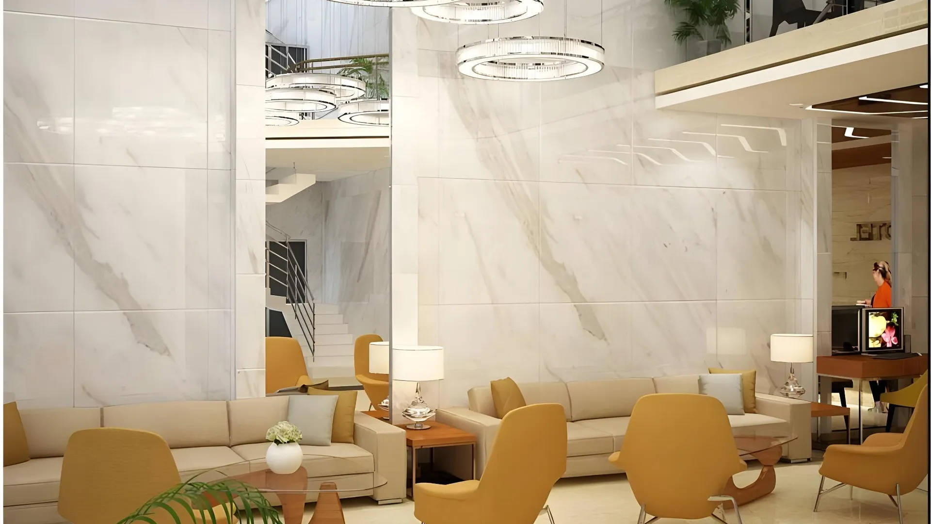 다낭 라벤더 리버사이드 호텔 4성급 호텔 로비