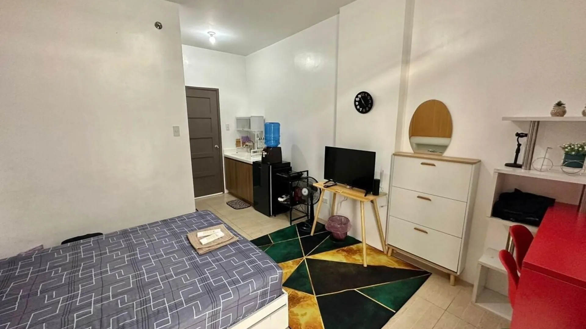 세부 쿠바쿠브의 스튜디오 아파트먼트 (22m², 프라이빗 욕실 1개) 2성급 싱글룸 스위트룸