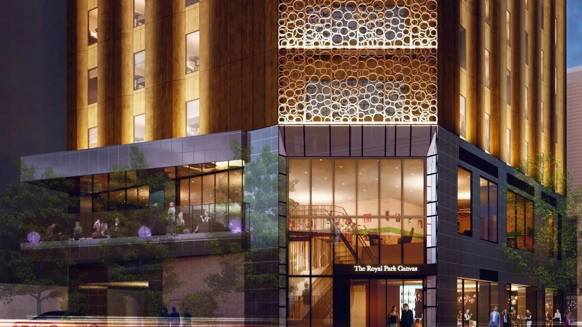 도쿄 / 동경 더 로얄 파크 캔버스 긴자 코리도 4성급 호텔 외관