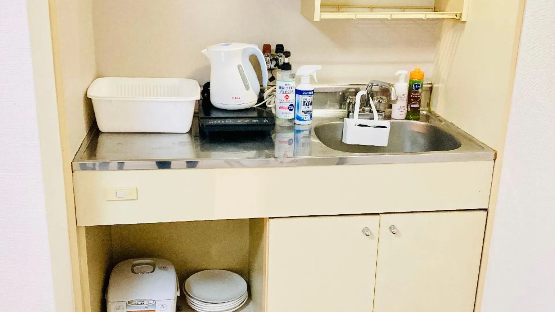 오사카 덴노지의 아파트먼트 (m², 침실 1개, 프라이빗 욕실 1개) 2성급 싱글룸 수영장