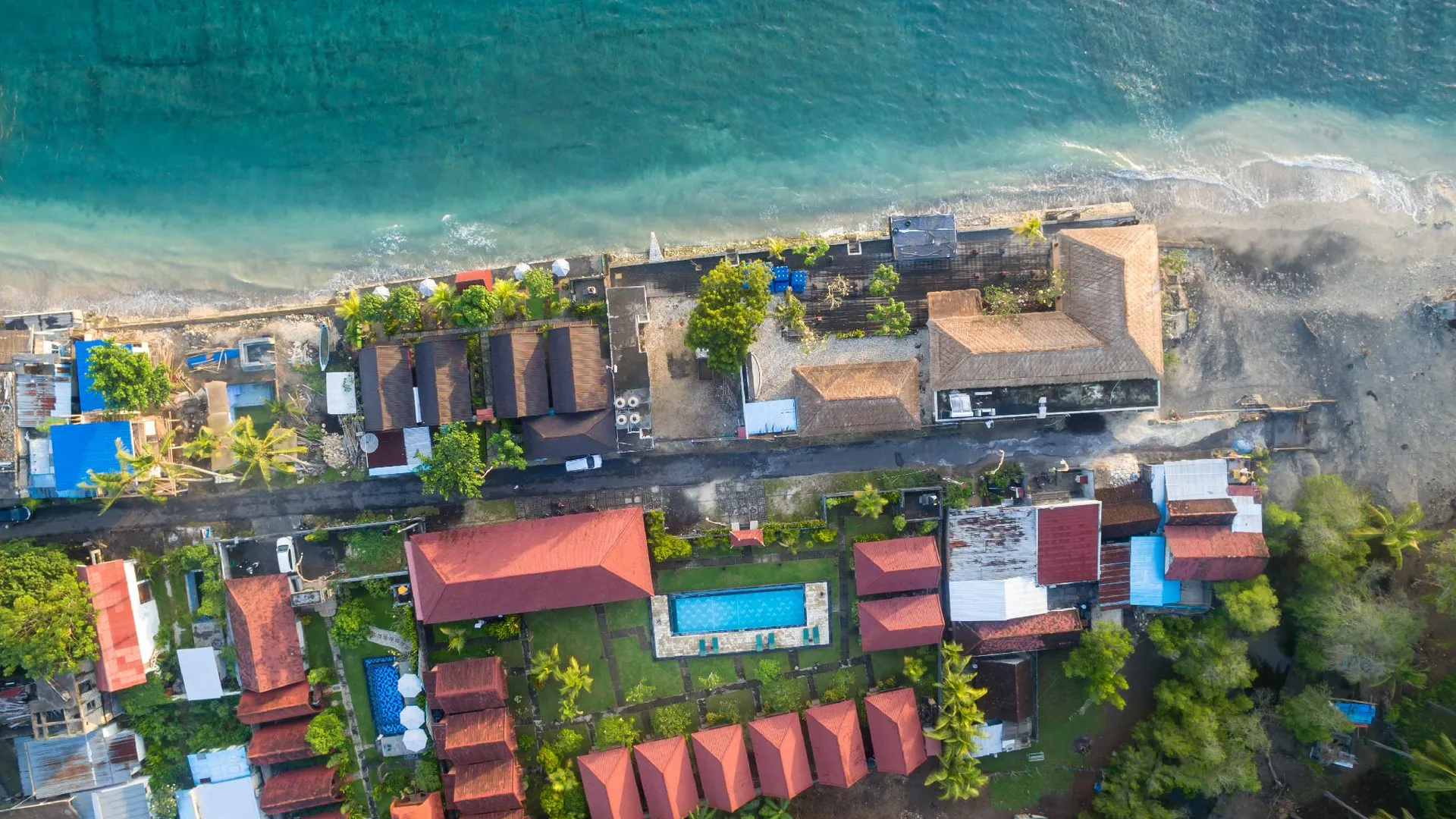 발리 리제트 빌라 비치 앤 레스토랑 호텔 객실