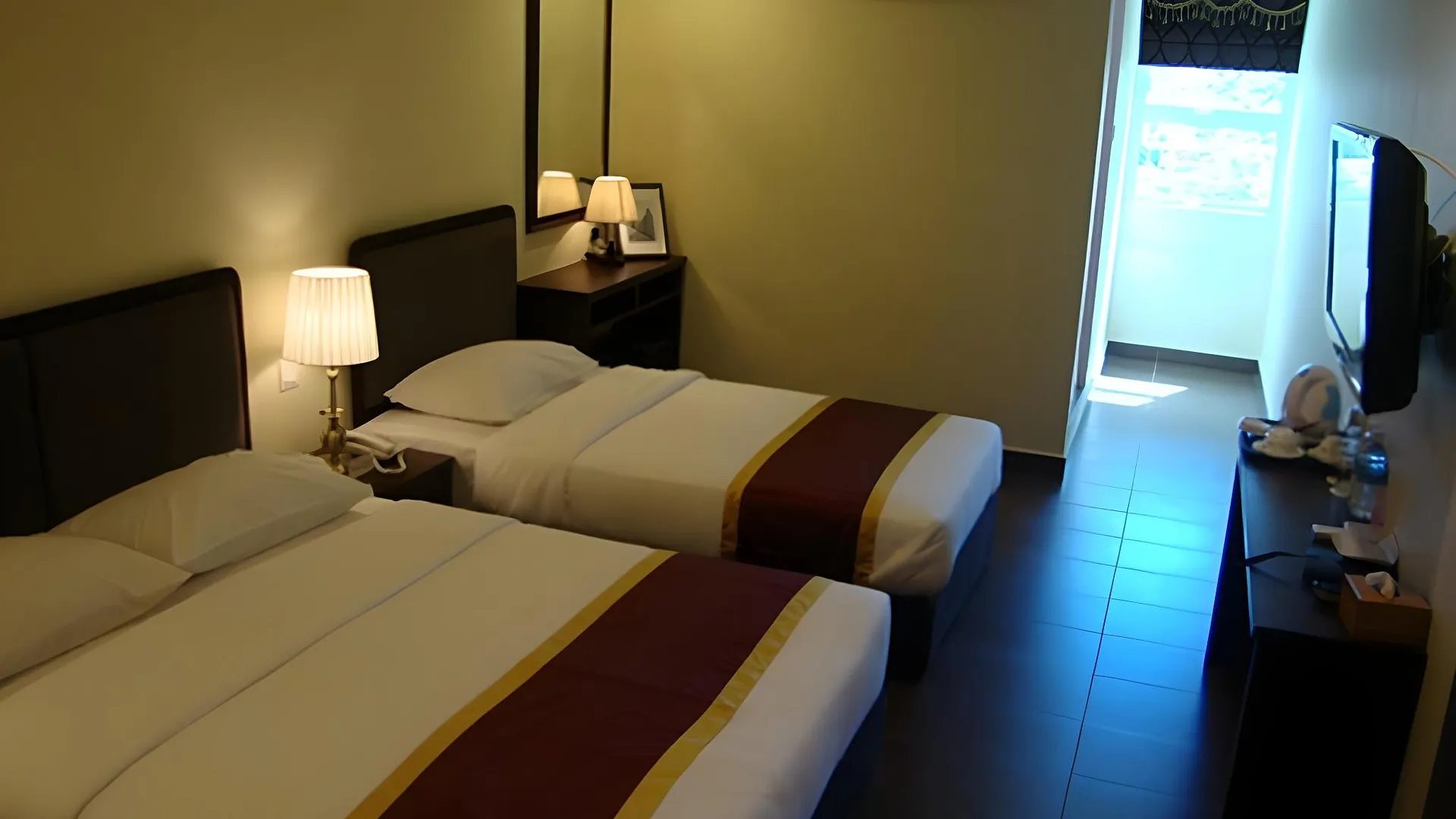 코타키나발루 디엠 호텔 3성급 호텔 객실