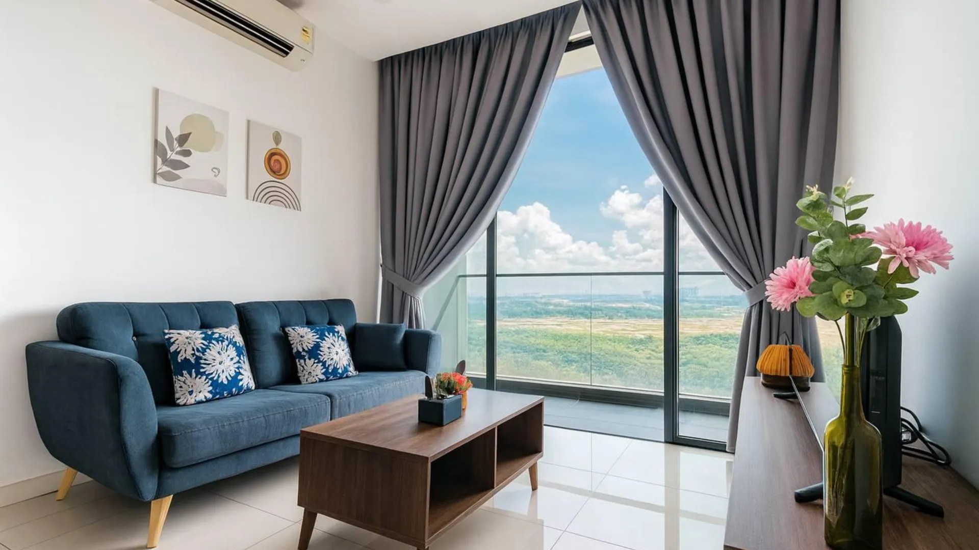 조호바루 / 조호르바루 겔랑파타 / 레고랜드의 아파트먼트 (80m², 침실 2개, 프라이빗 욕실 2개) 4성급 싱글룸 객실