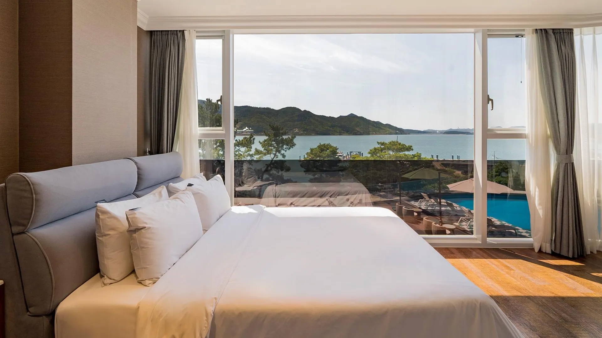 고성 한산 마리나 리조트 고성 3성급 호텔 전망