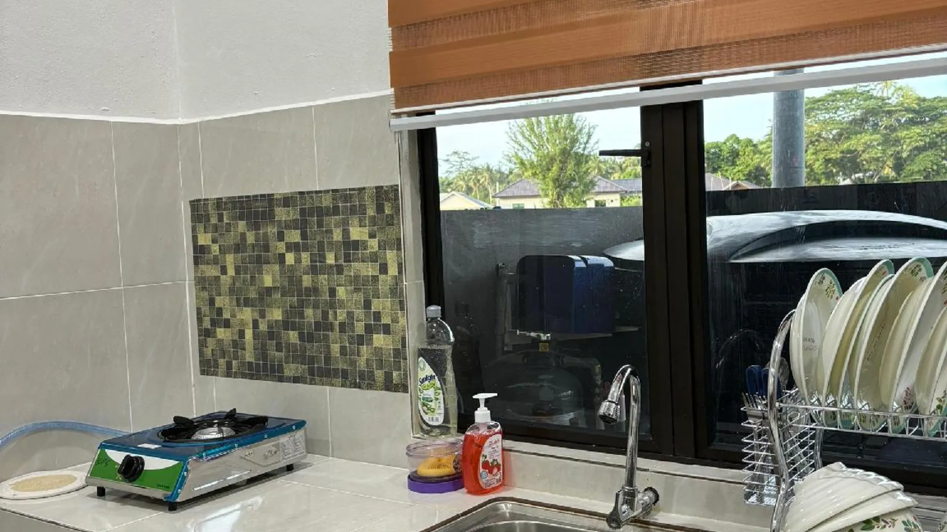 코타바루 판타이 차하야 부란 (PCB)의 프라이빗 하우스 (111m², 침실 1개, 프라이빗 욕실 2개) 2성급 싱글룸 로비