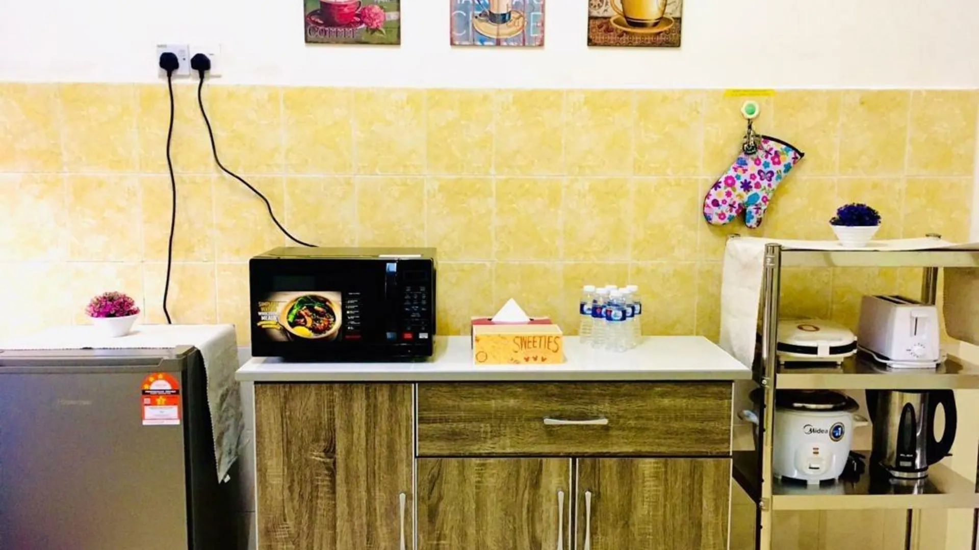 말라카 멜라카텡가의 프라이빗 하우스 (130m², 침실 3개, 프라이빗 욕실 2개) 3성급 싱글룸 부대시설