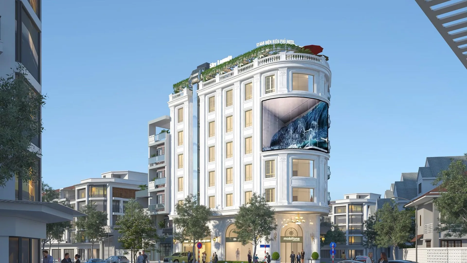 하노이 12A&B 디엔비엔푸 호텔 하노이 4성급 호텔 외관