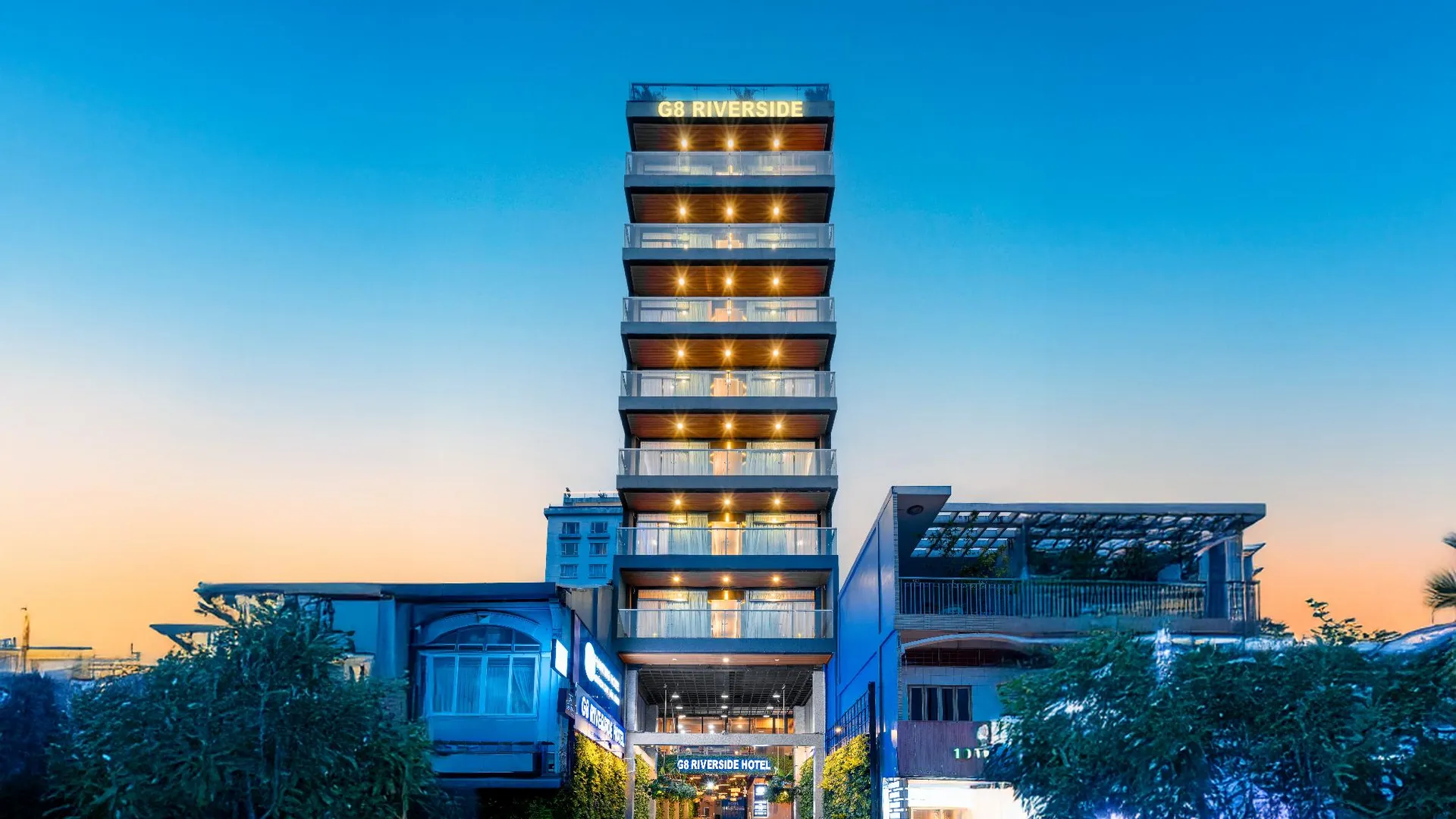 호치민 G8 리버사이드 호텔 사이공 3성급 호텔 로비