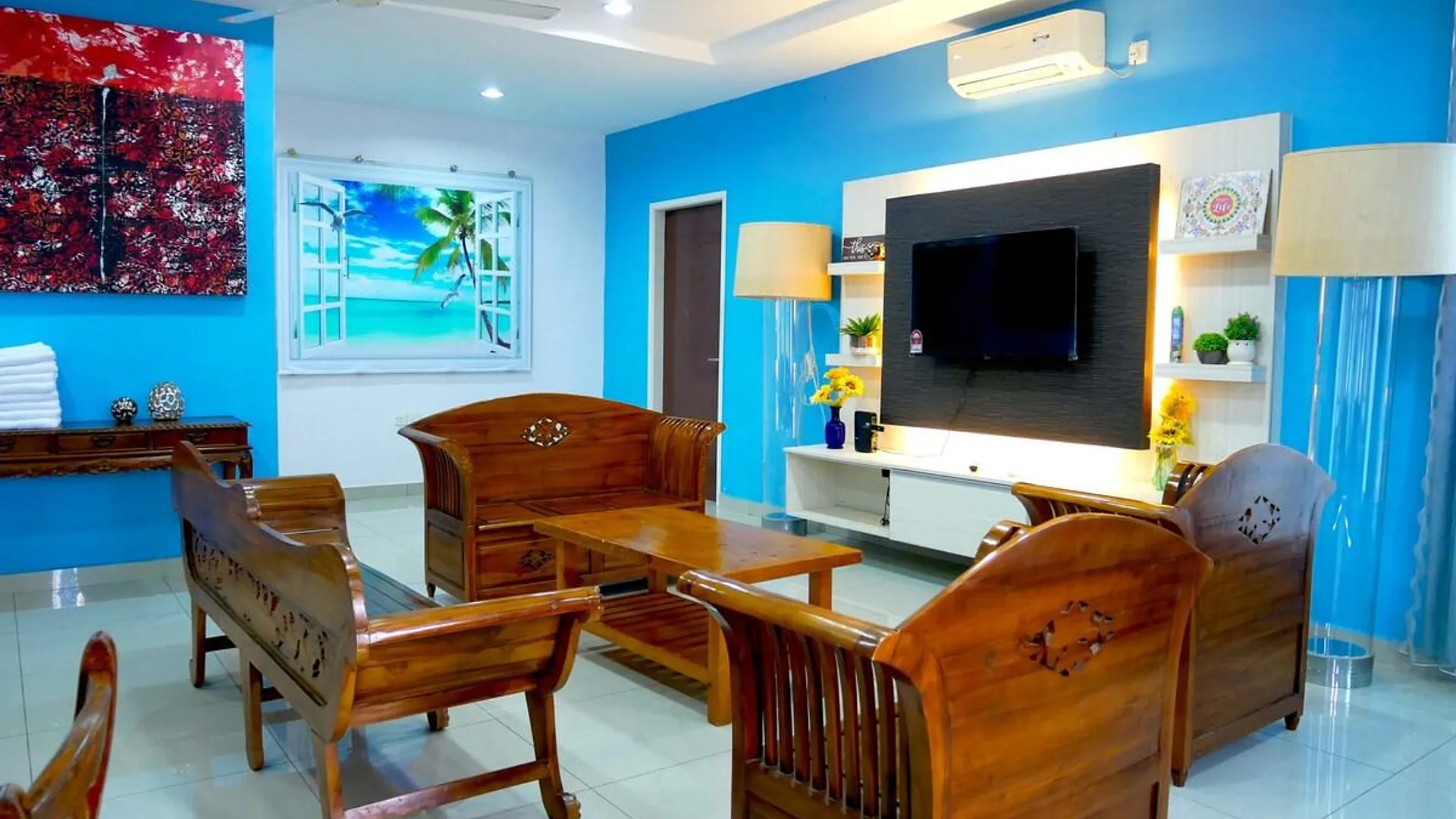 포트 딕슨 시 루사의 방갈로 (1500m², 침실 5개, 프라이빗 욕실 3개) 3성급 싱글룸 스위트룸