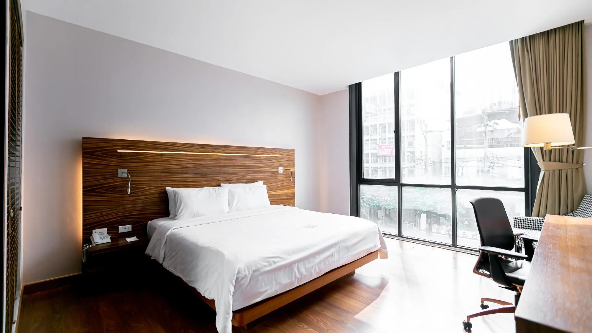 방콕 사차스 호텔 우노 3성급 호텔 전망