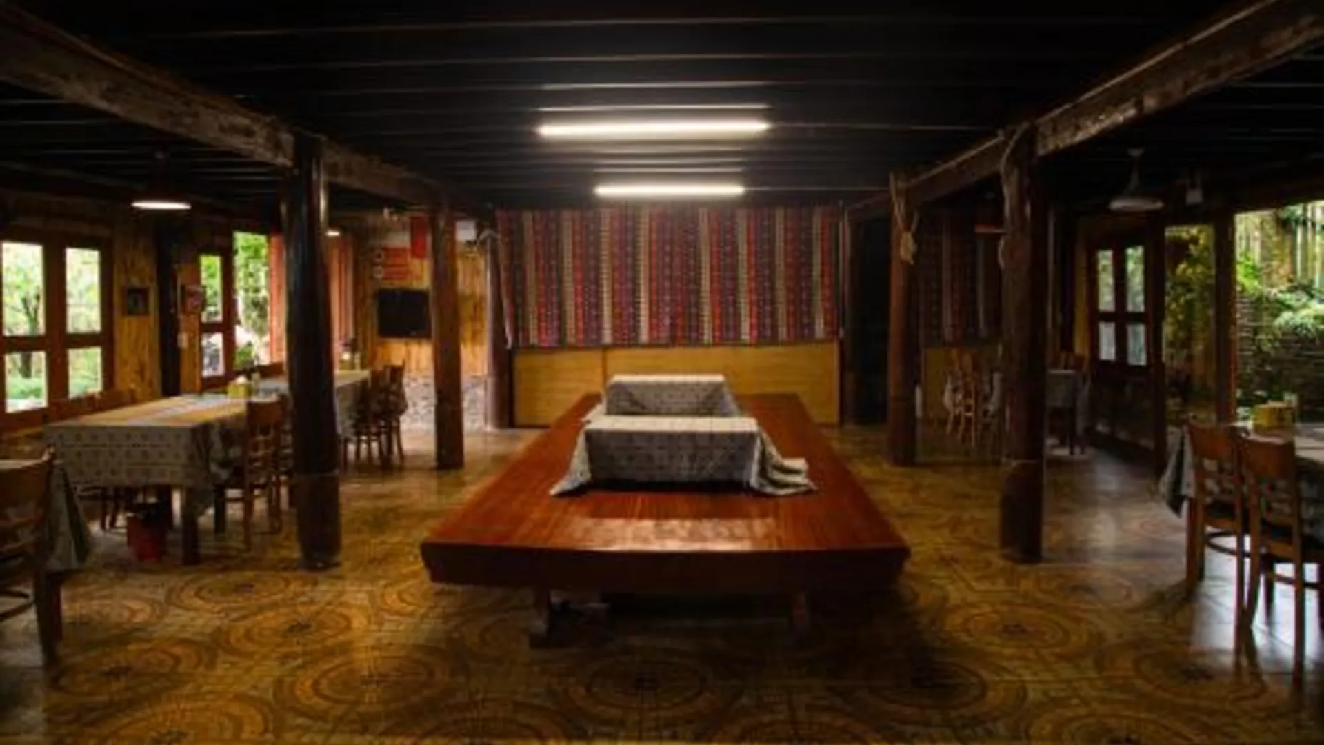 사파 그린 사파 홈스테이 5성급 호텔 전망